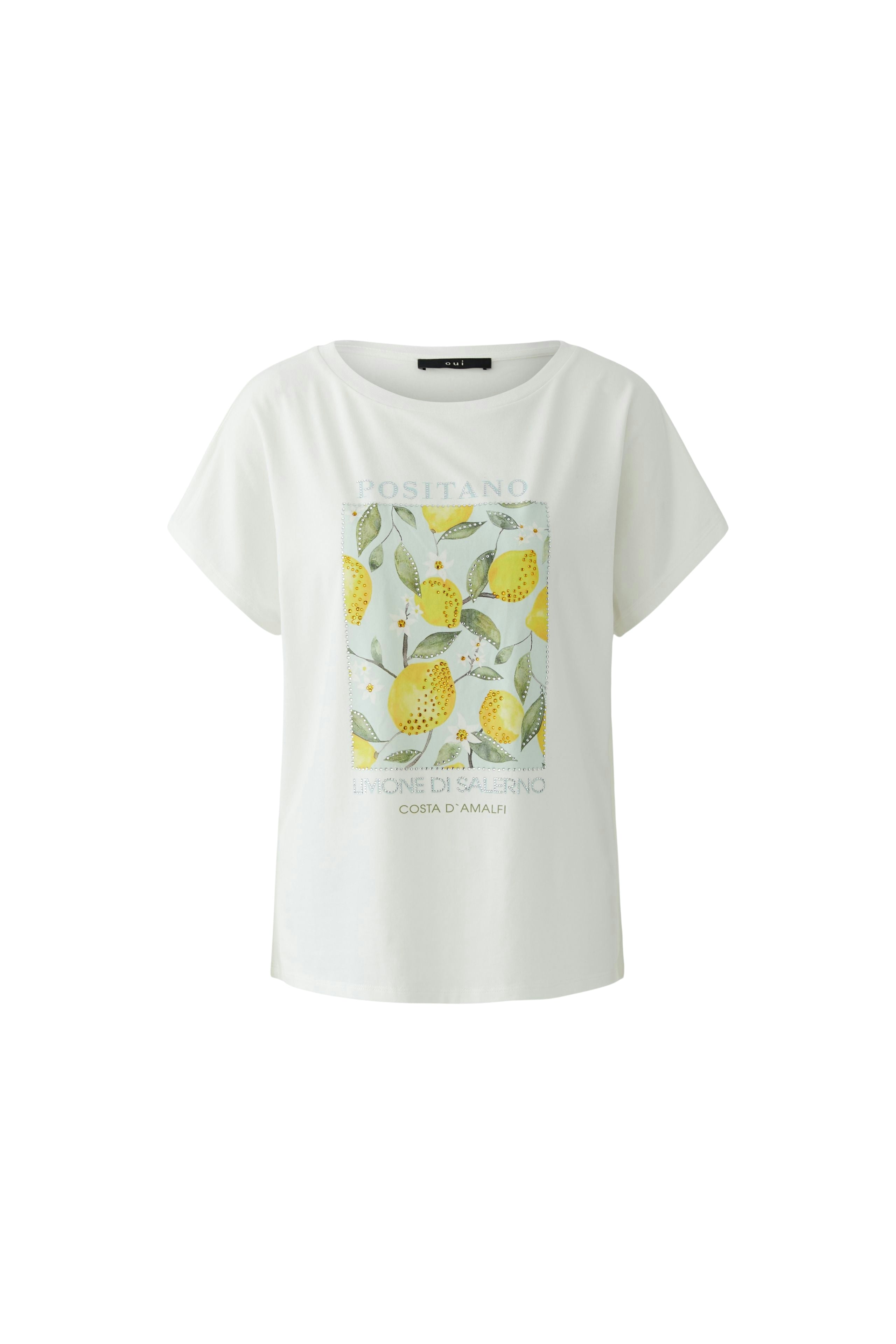 T-Shirt mit Glitzersteinen