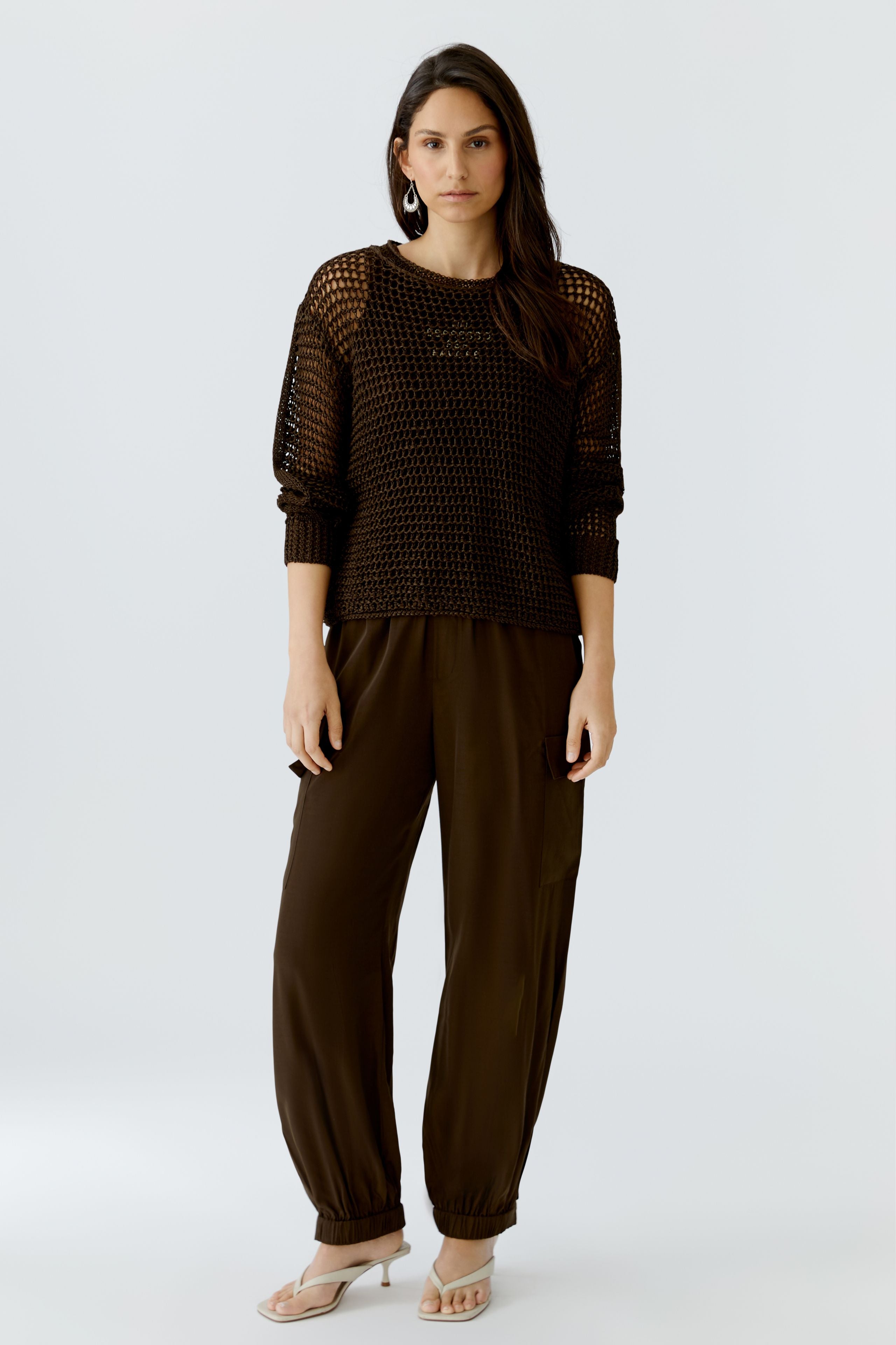 Oui Strickpullover Demitasse