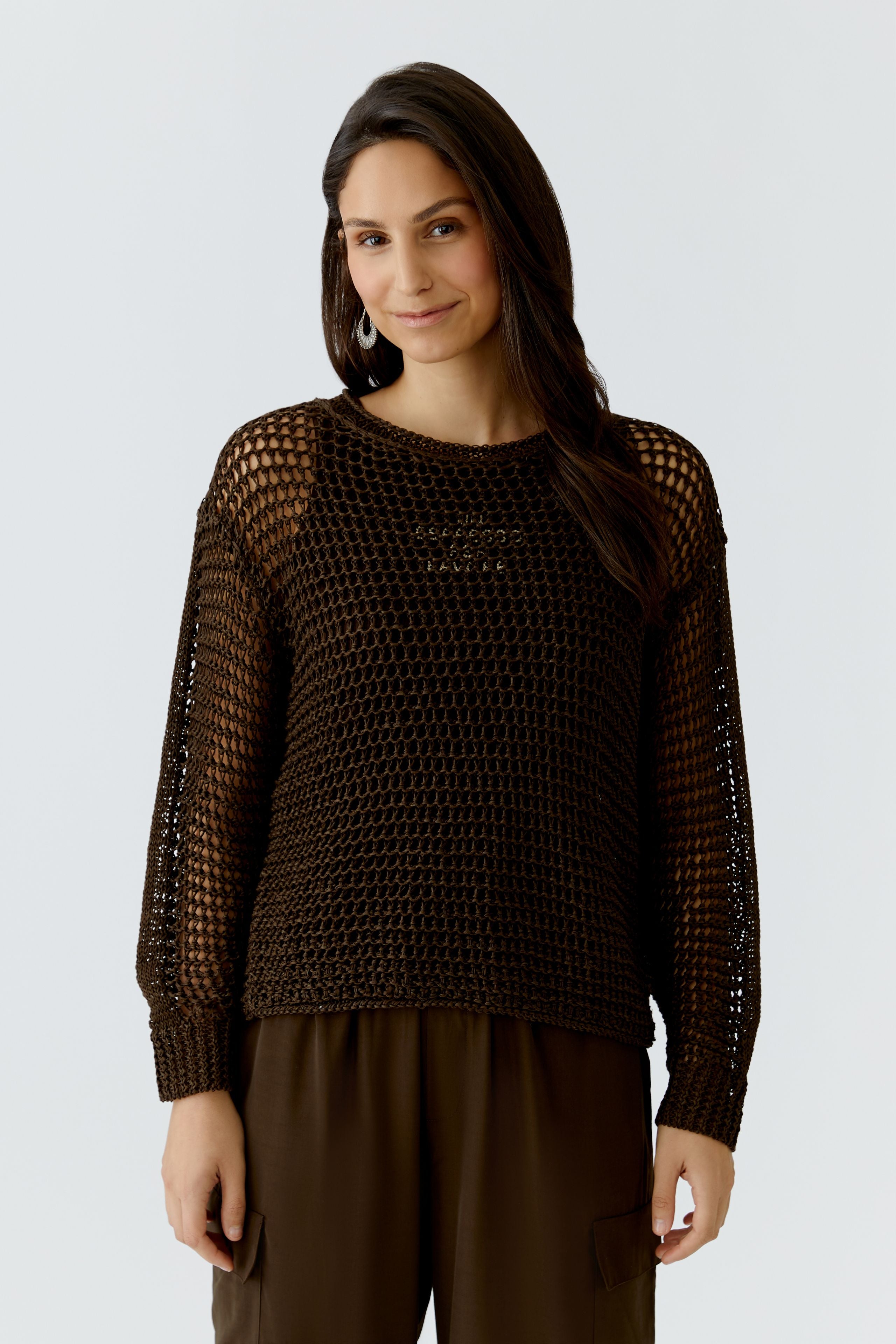 Oui Strickpullover Demitasse