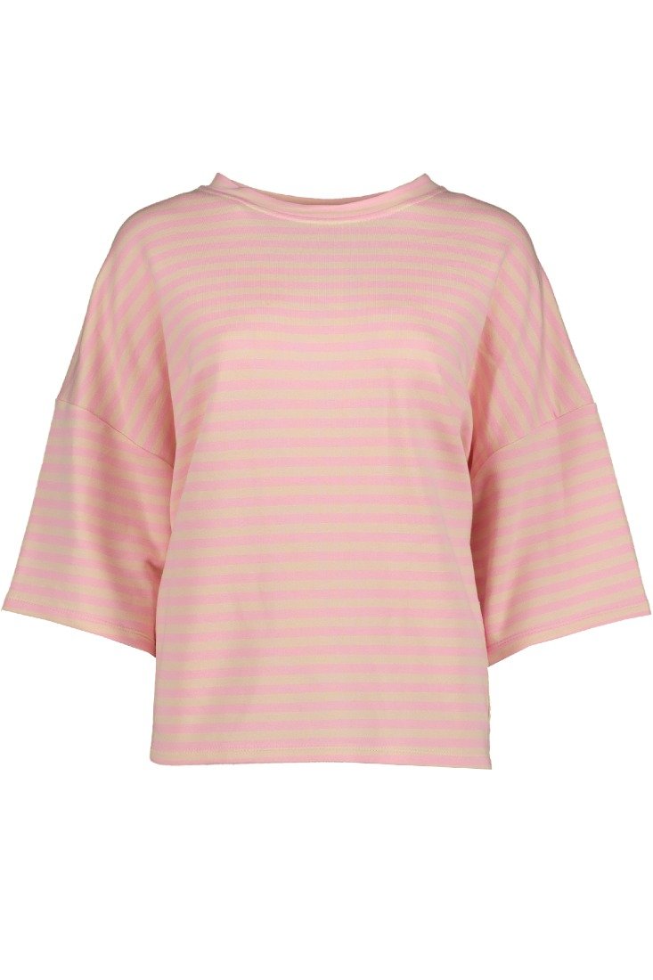 Goose Flash T-Shirts Beige/Rosa