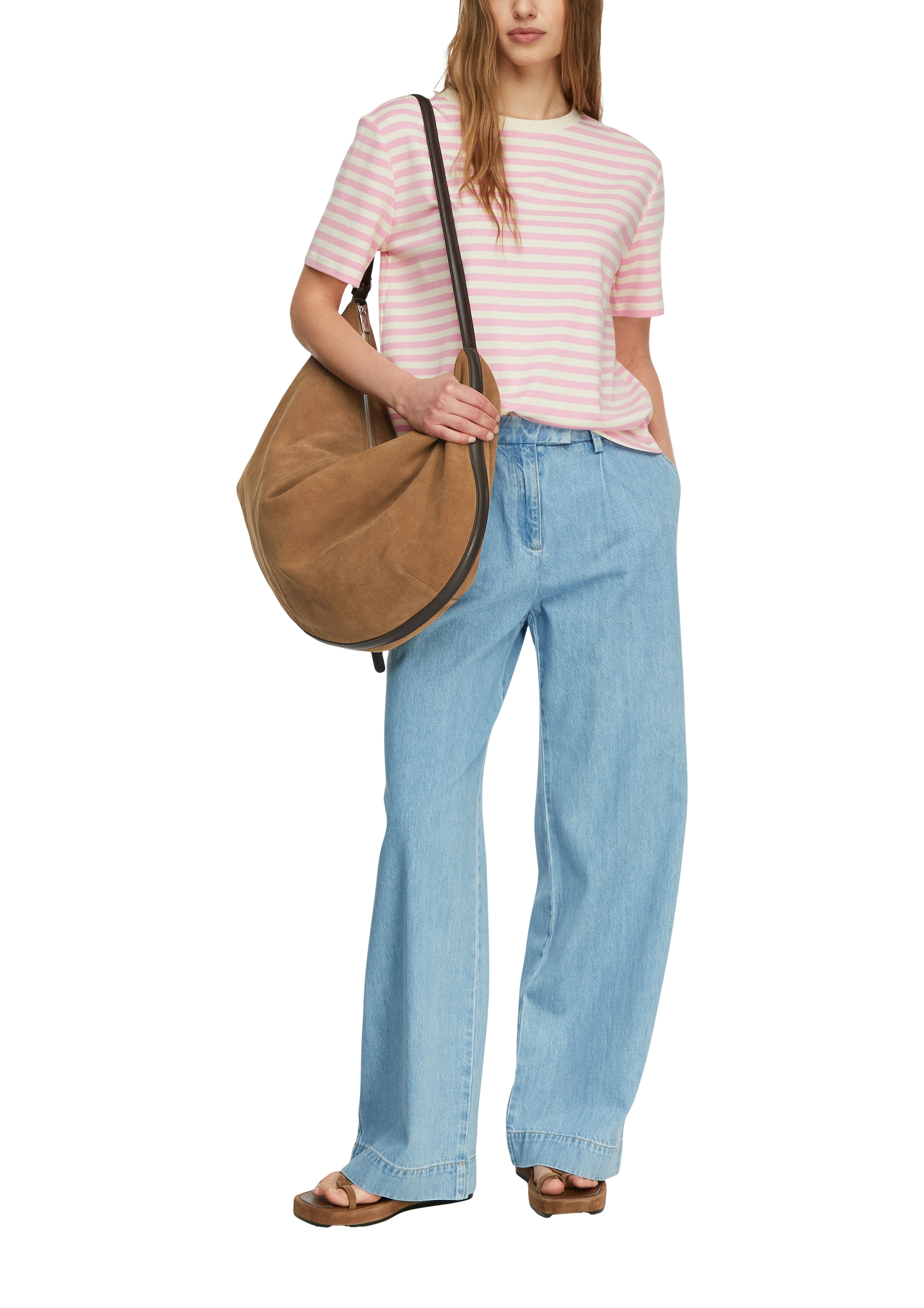 Comma T-Shirts Lilac/Pink