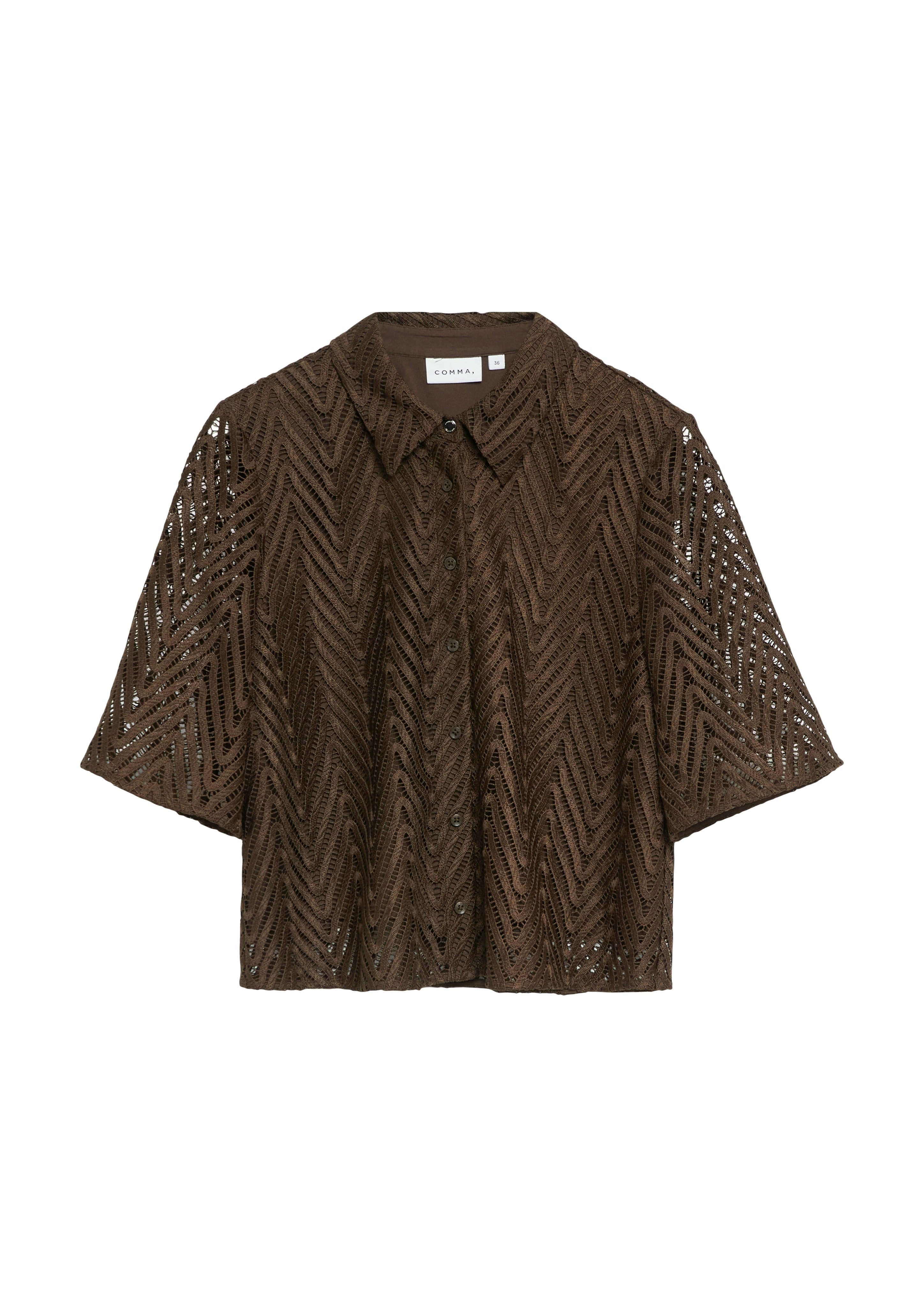 Comma Blusen Brown