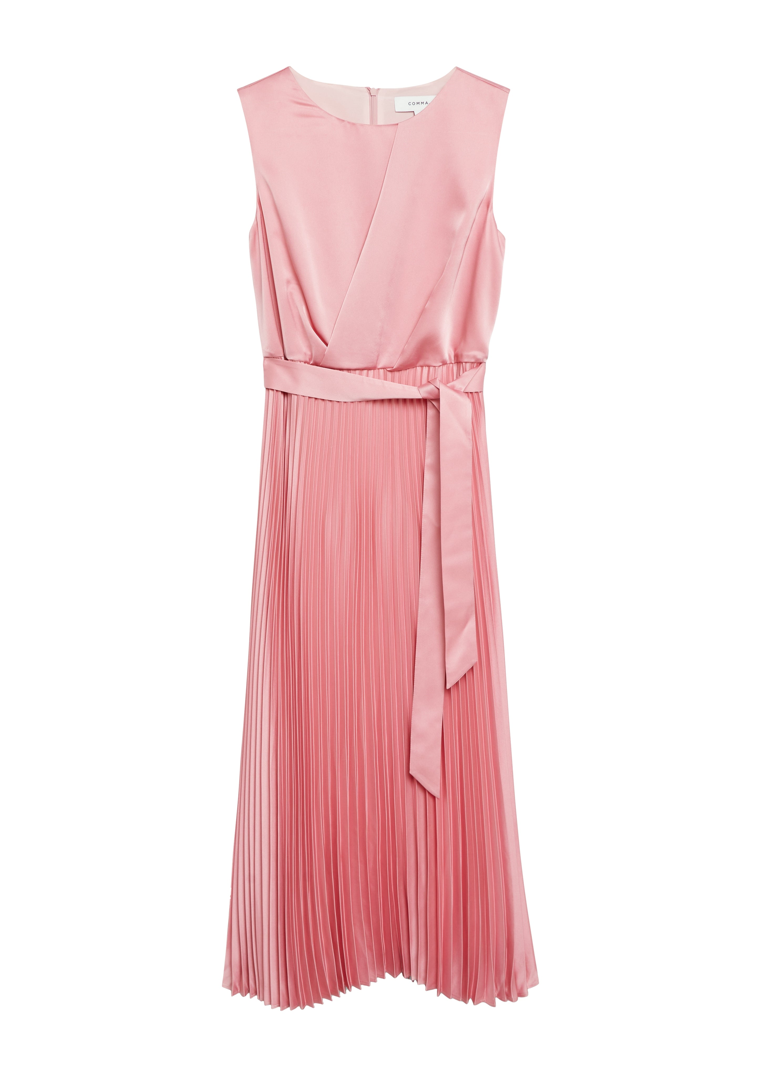 Kleid mit Plissée-Rock
