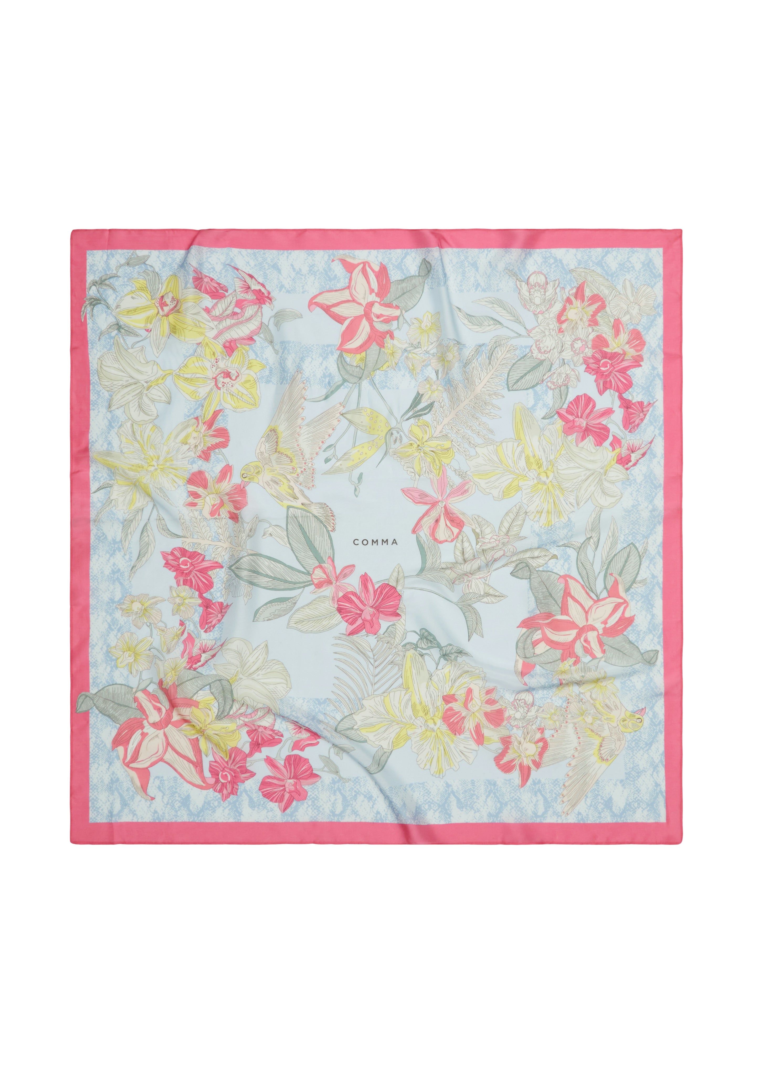 Tuch mit floralem Muster