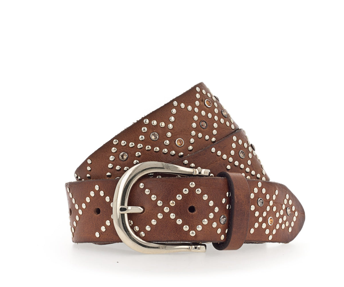 b. belt Gürtel Cognac