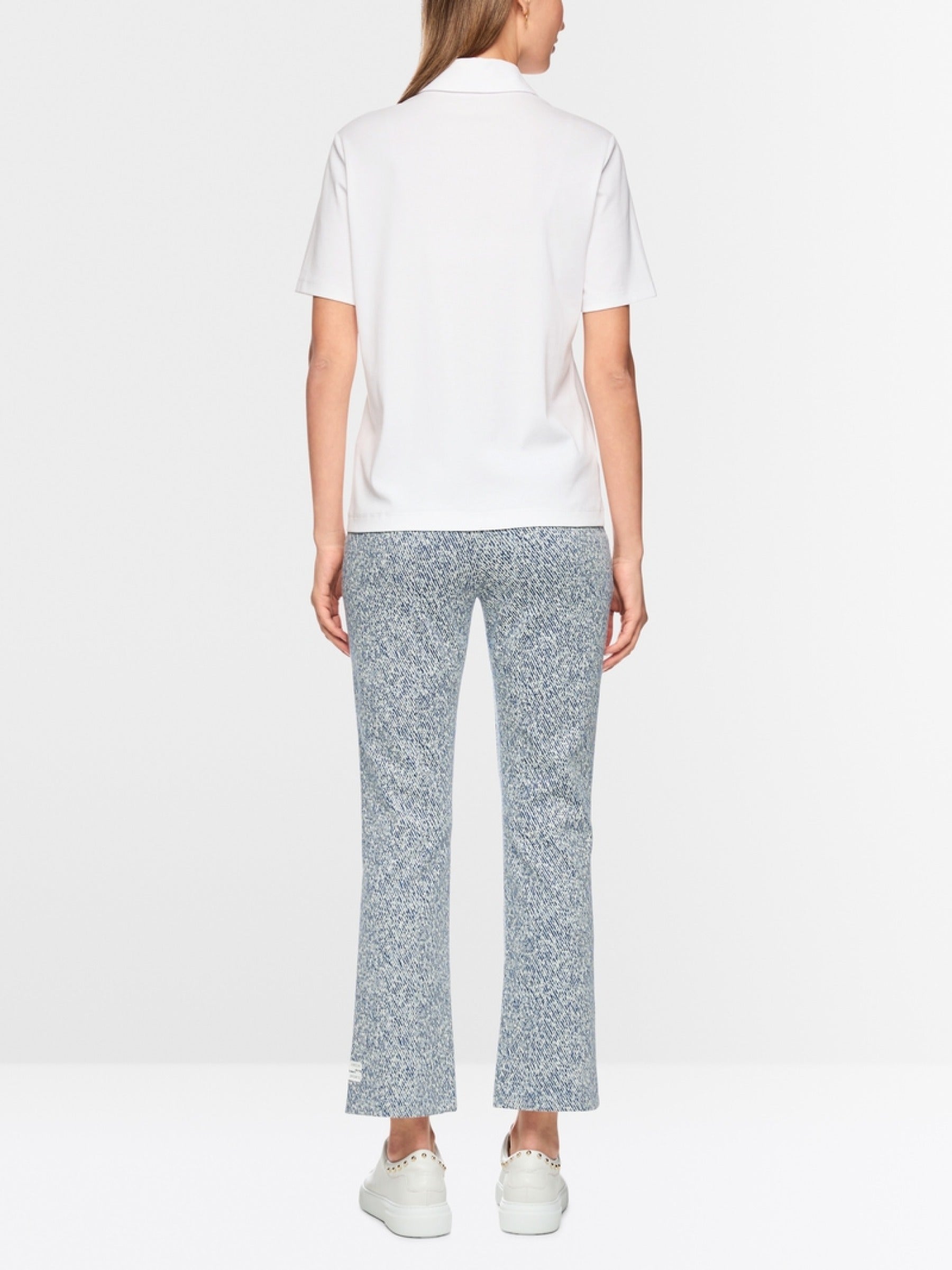 Poloshirt aus Baumwollstretch