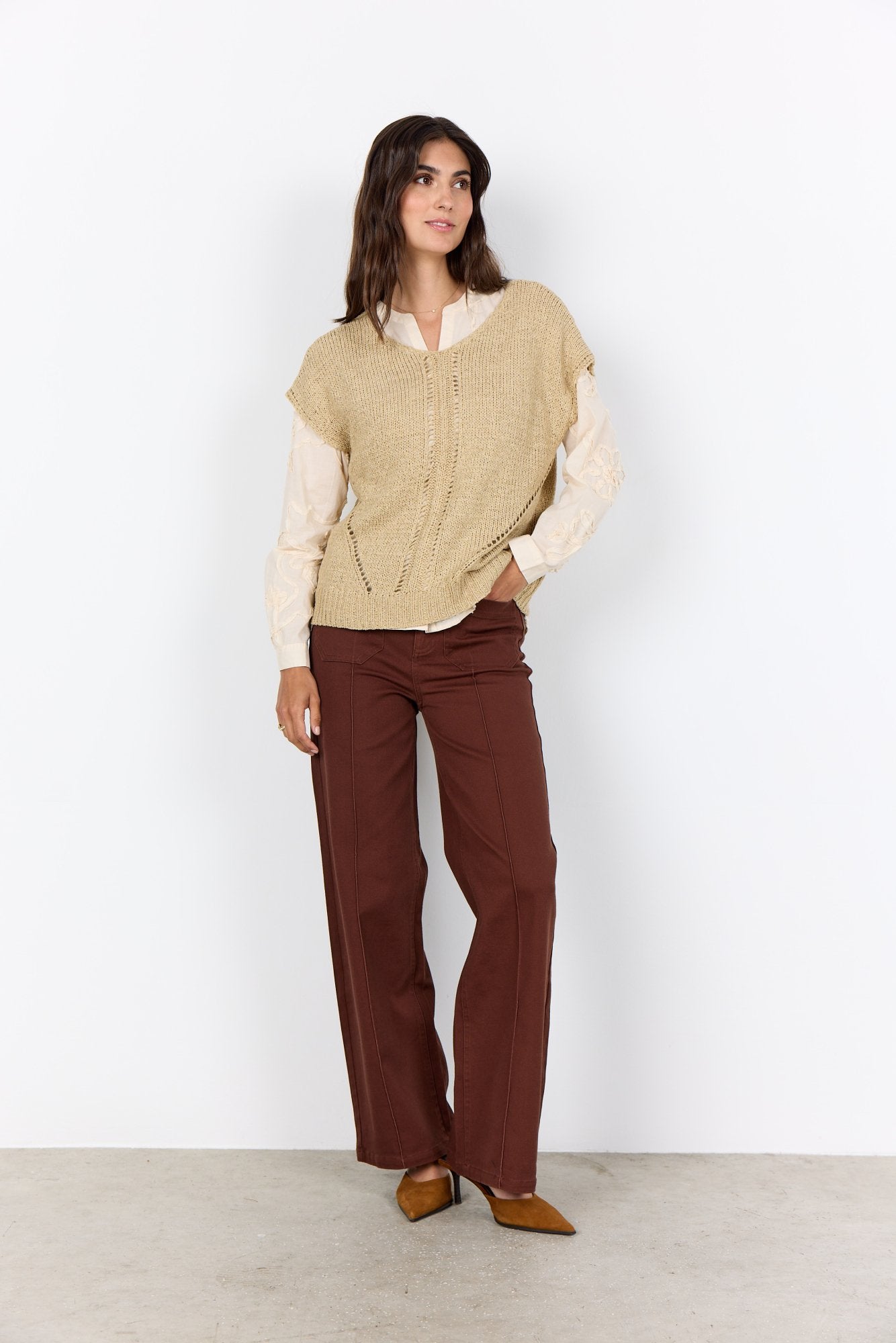 Soyaconcept T-Shirts Sand