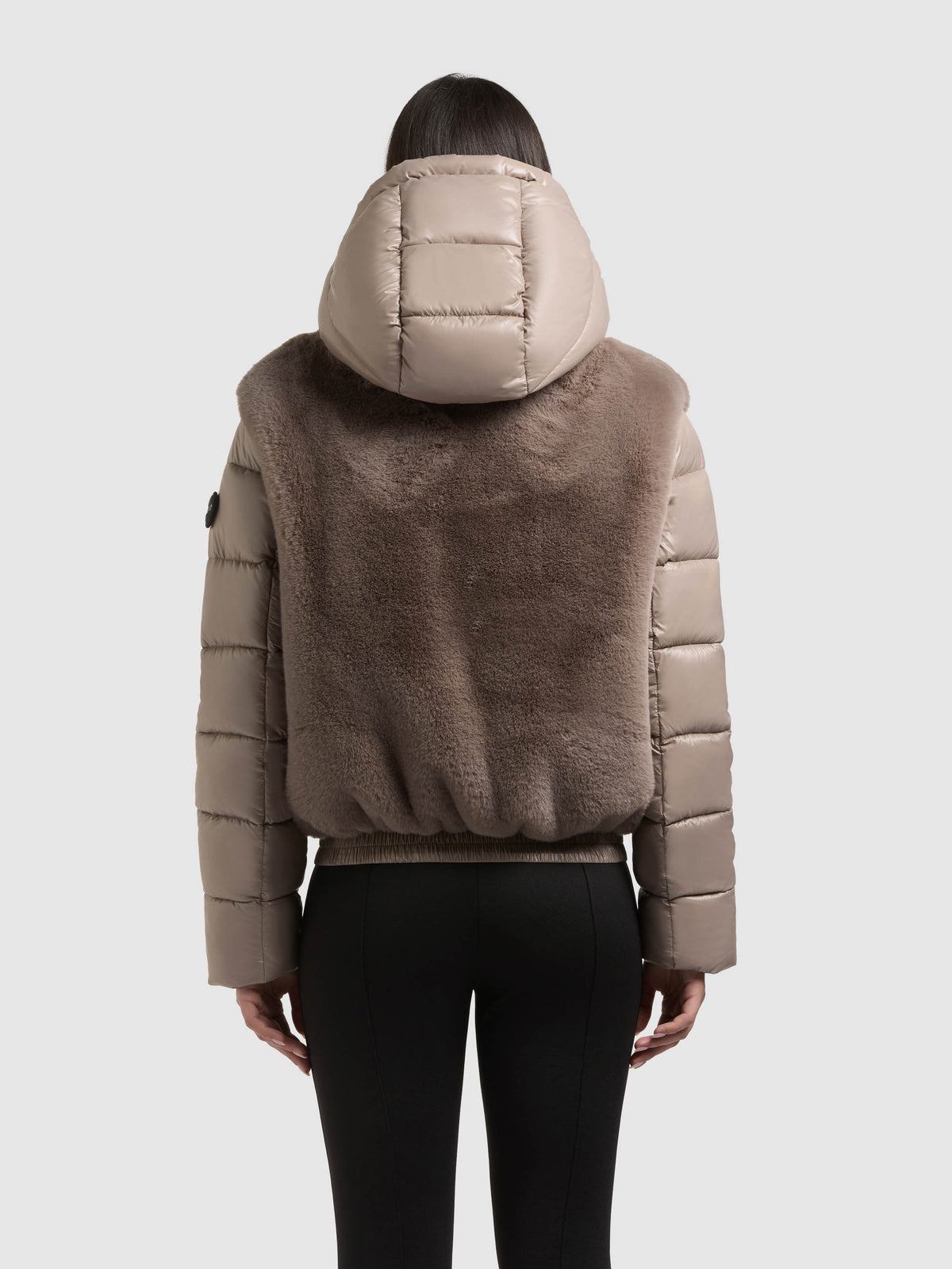 Steppjacke ONIKA mit Fellimitat