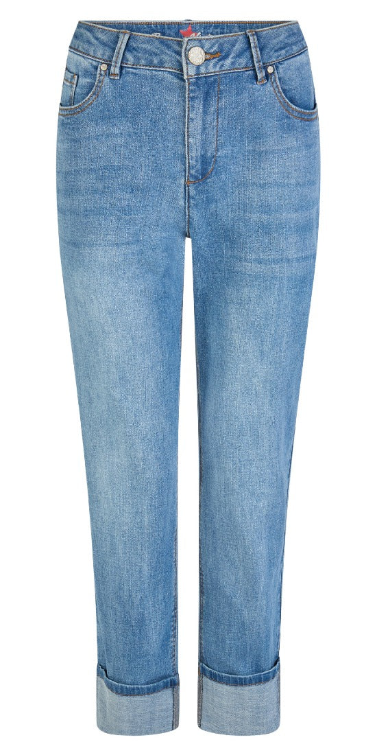 Buena Vista Relaxed Fit Mid Stone