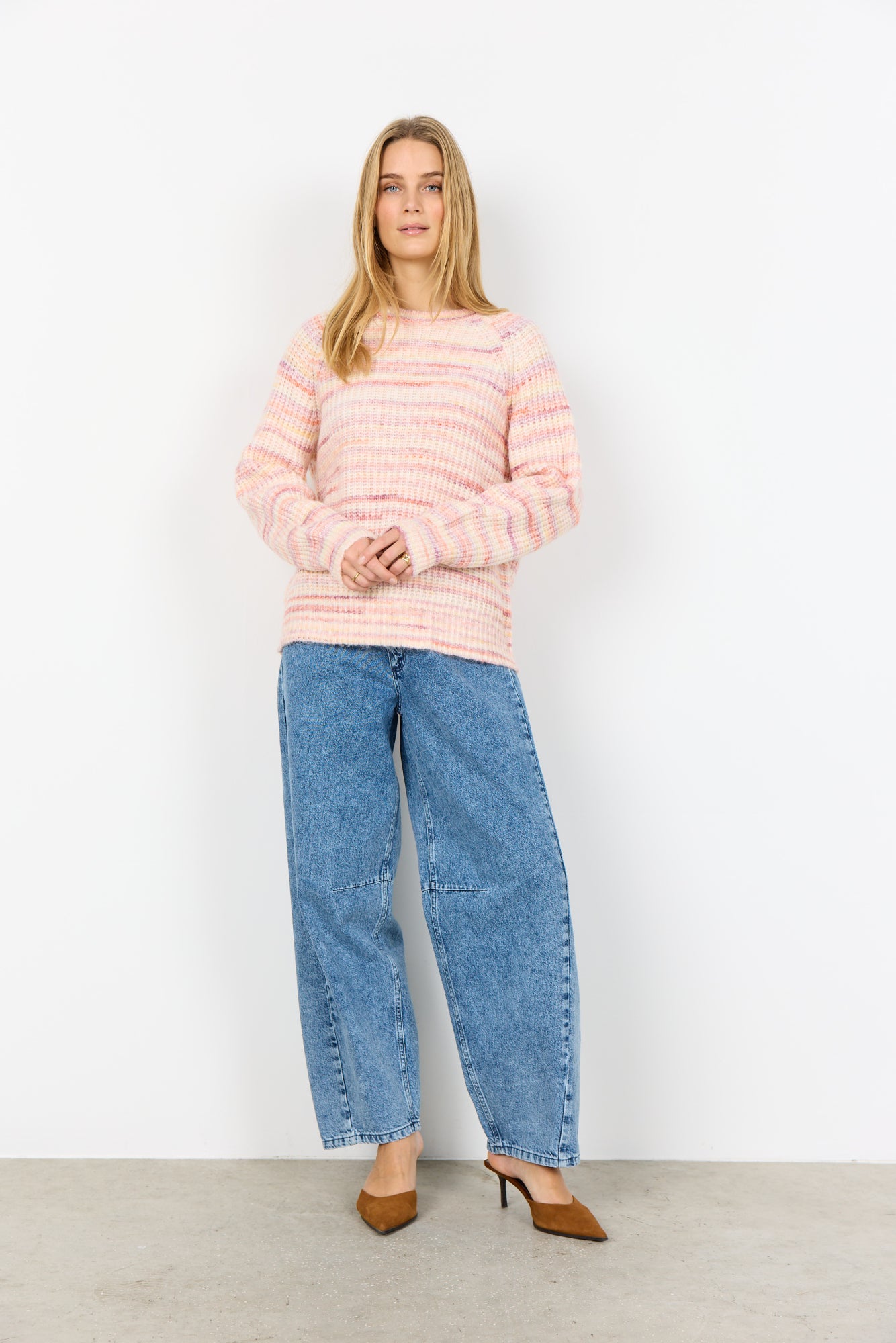 Soyaconcept Strickpullover Rose Combi