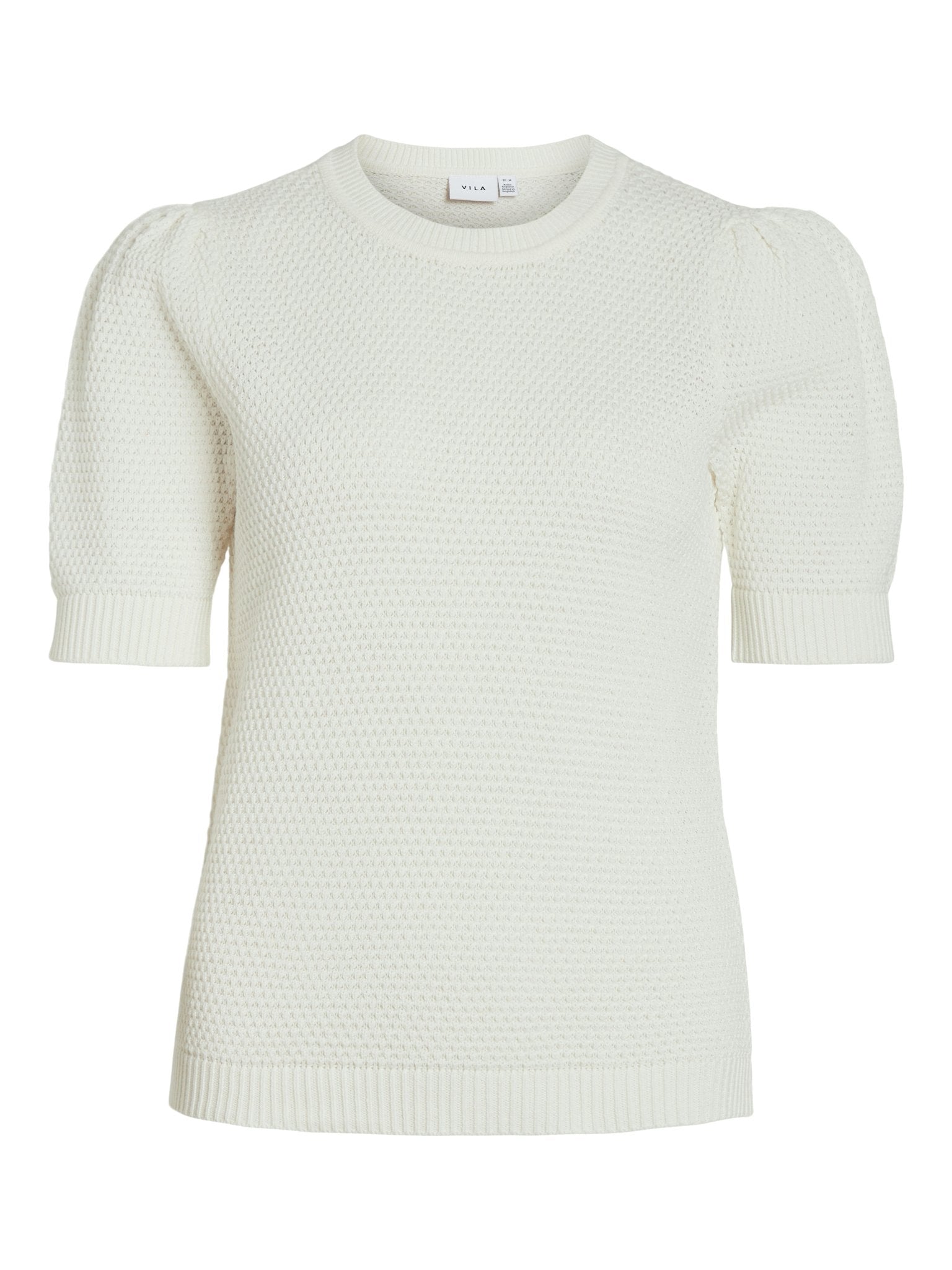 VILA T-Shirts White Alyssum
