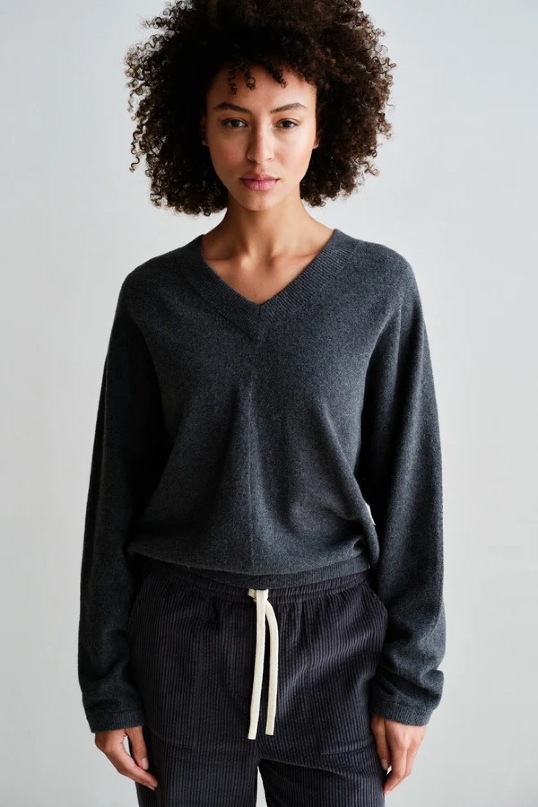Zeitloser Strickpullover