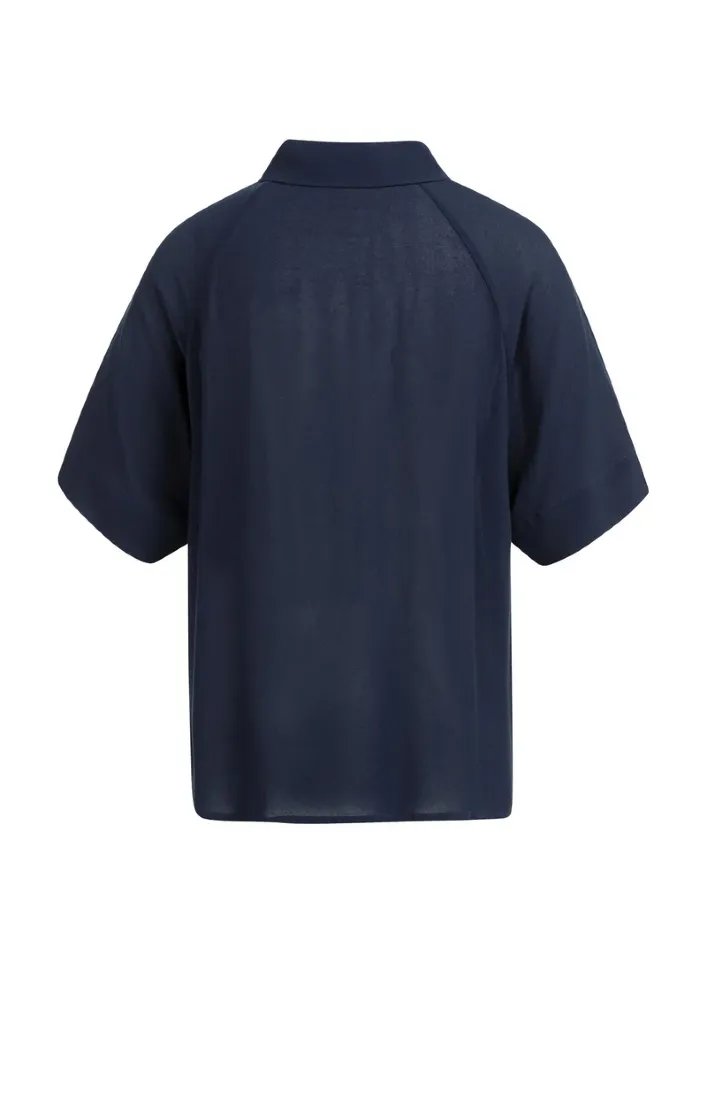 Yaya Polos Navy Blazer Blue