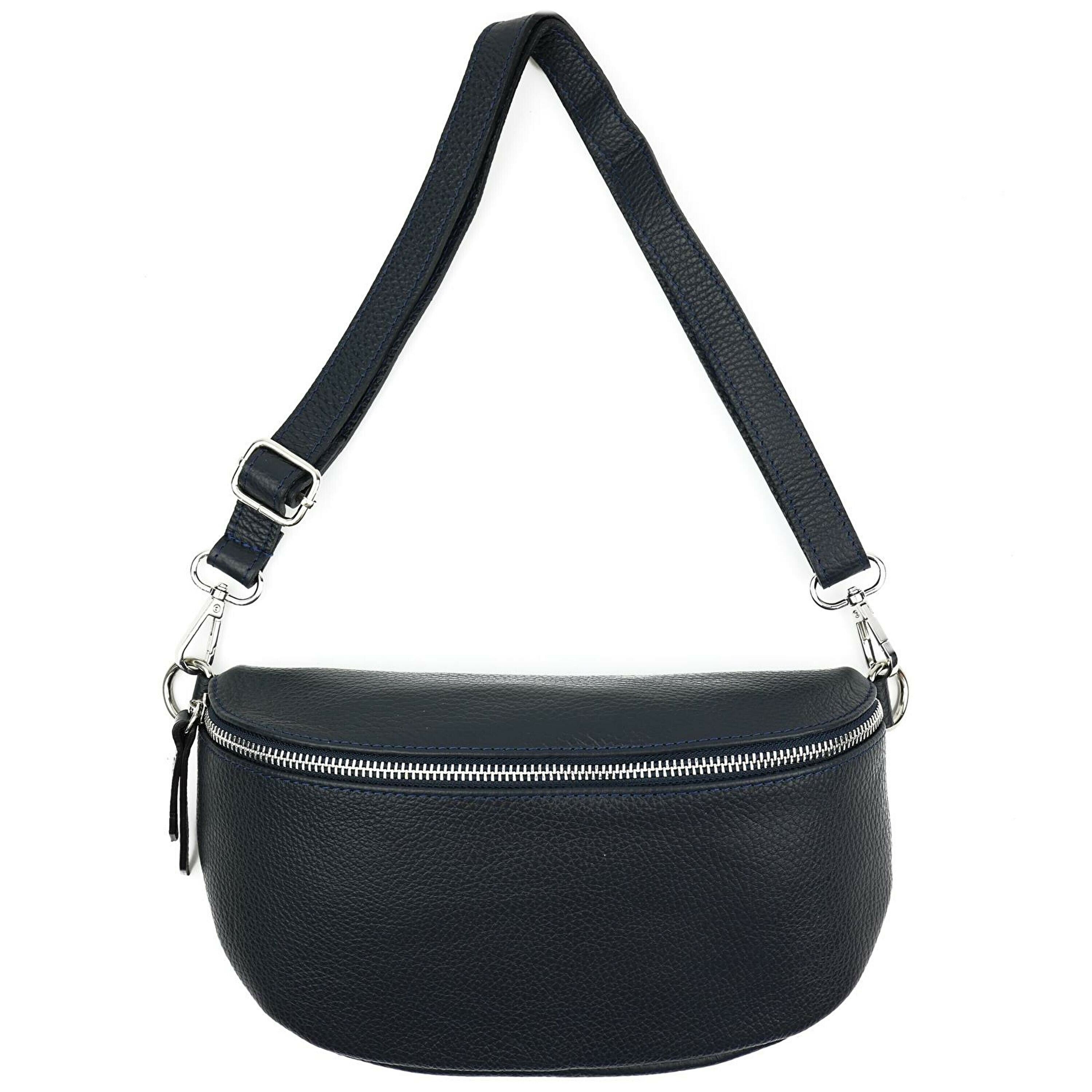 Goose Flash Taschen  Dunkelblau/Silber