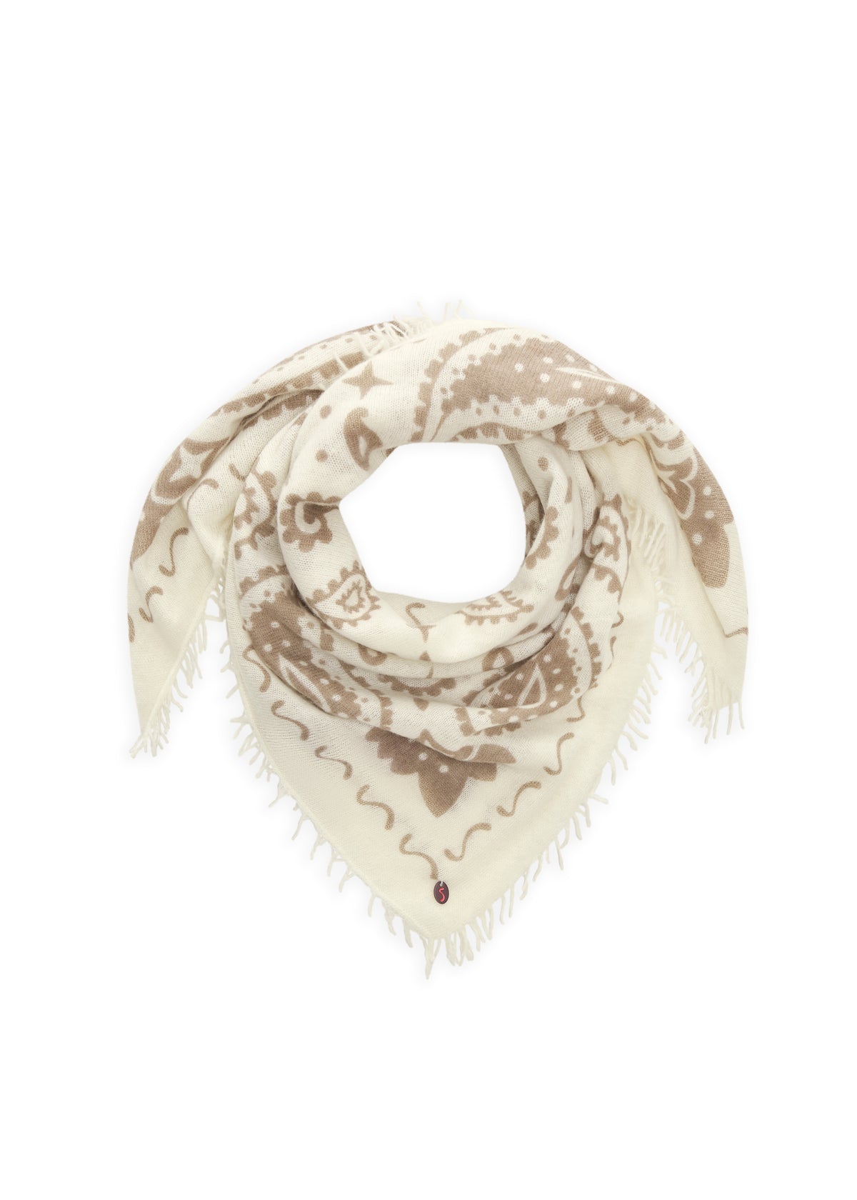 Kaschmirtuch mit Paisley-Muster