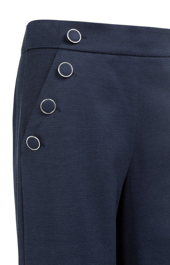 Yaya Hosen Navy Blazer Blue