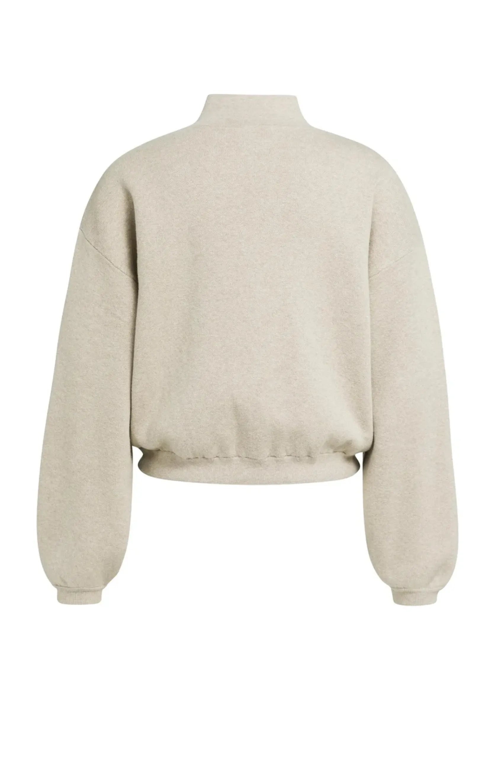 Strick-Cardigan mit Jacquardmuster und Reißverschluss