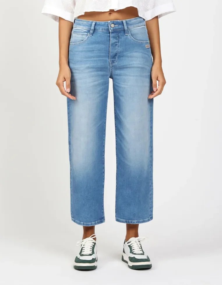 Gang Wide Leg Azure Blue Wash