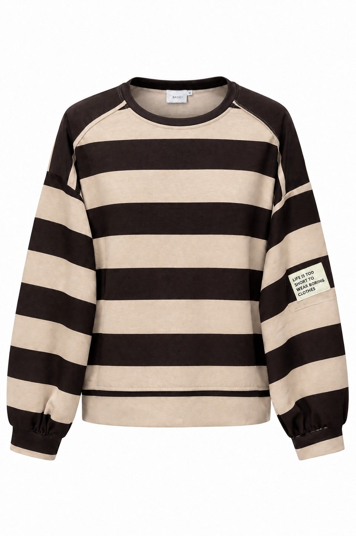 Sweatshirt "Life is too short"
