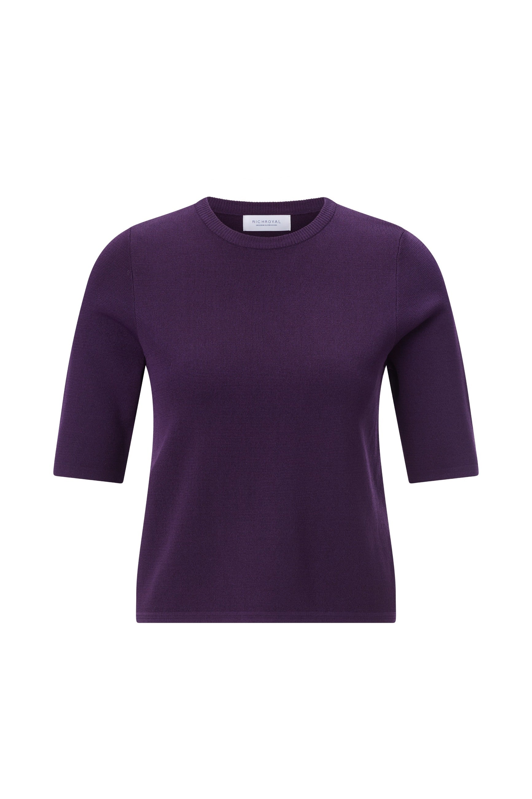Strickpullover mit Crew Neck