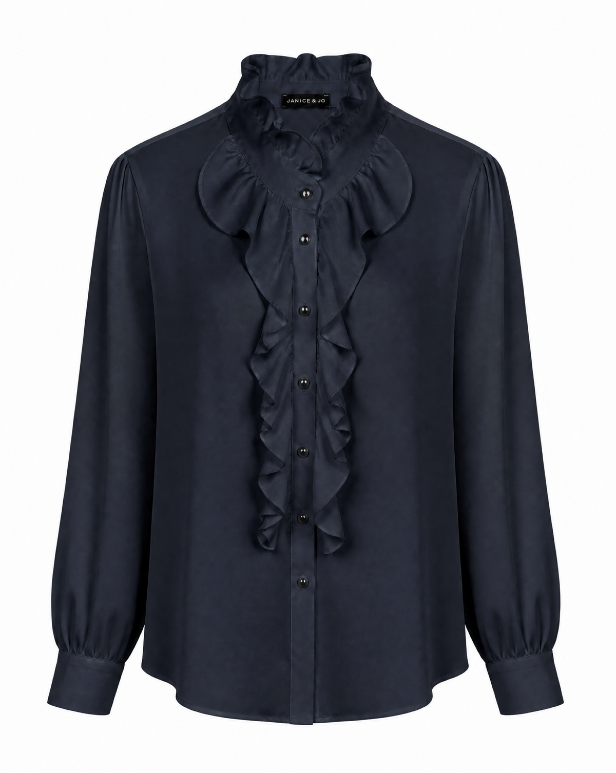 Bluse mit Volants