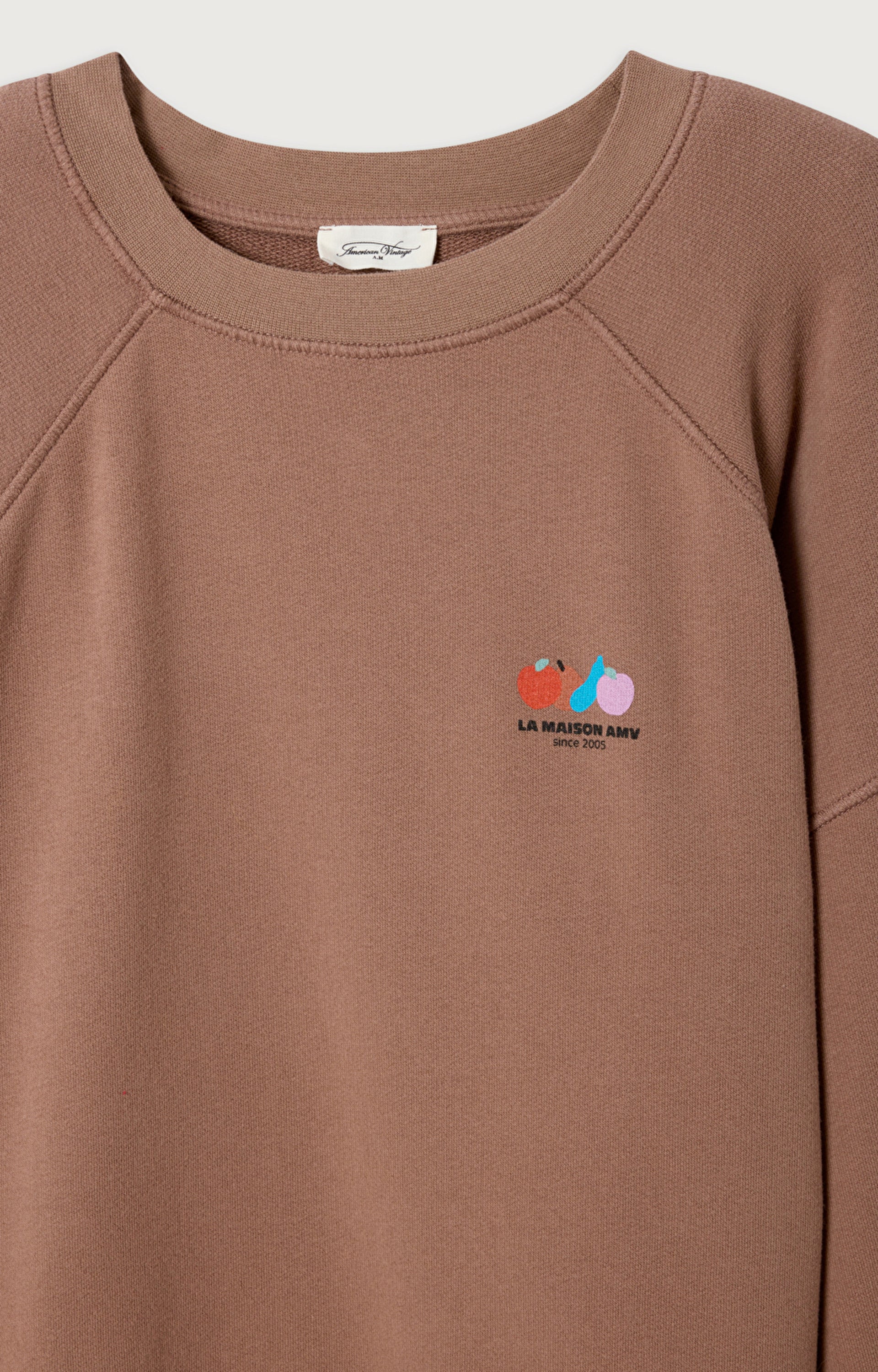 American Vintage Sweatshirts Choco