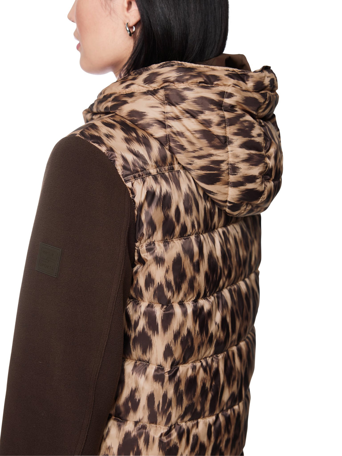 Stepp-Jacke in Leo-Optik