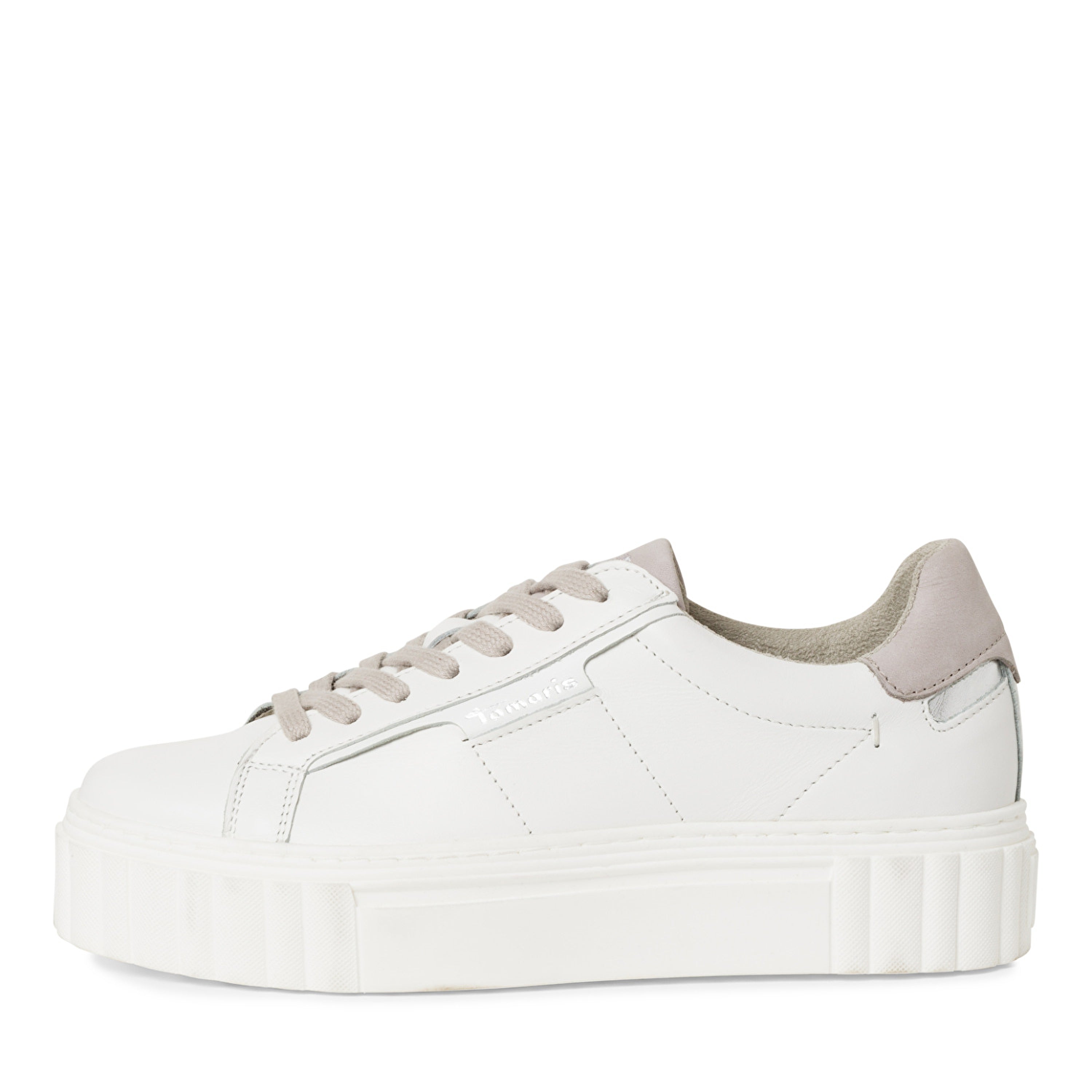 Tamaris Schuhe White Leather