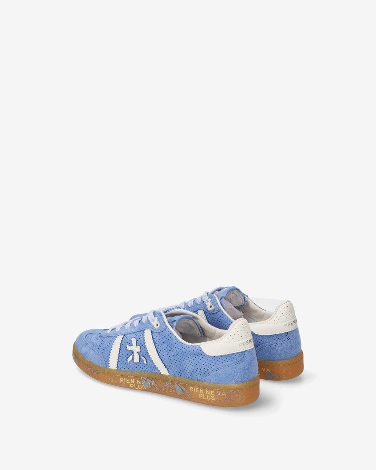Premiata Schuhe Var  Light Blue