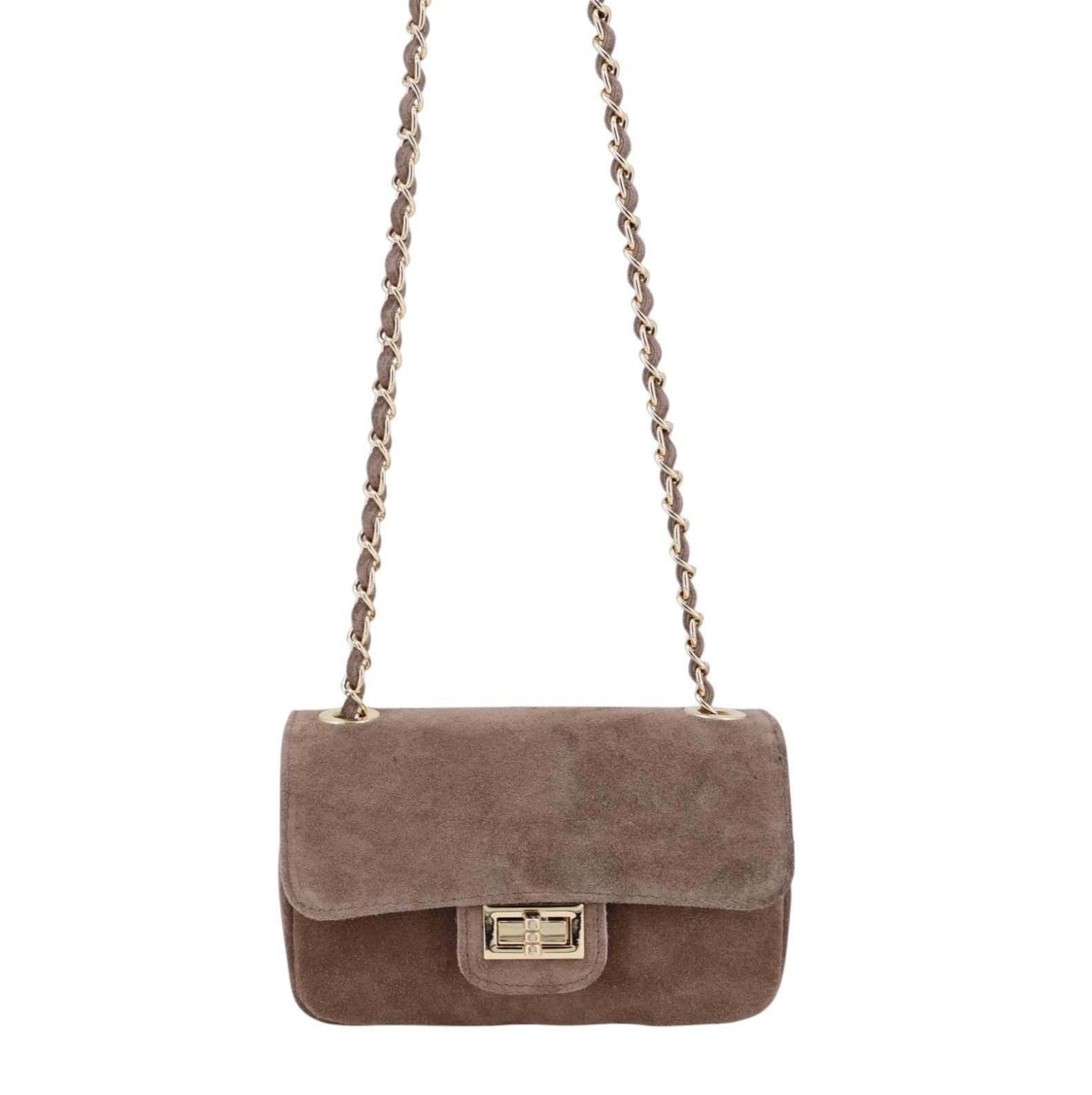 Tasche aus Wildleder