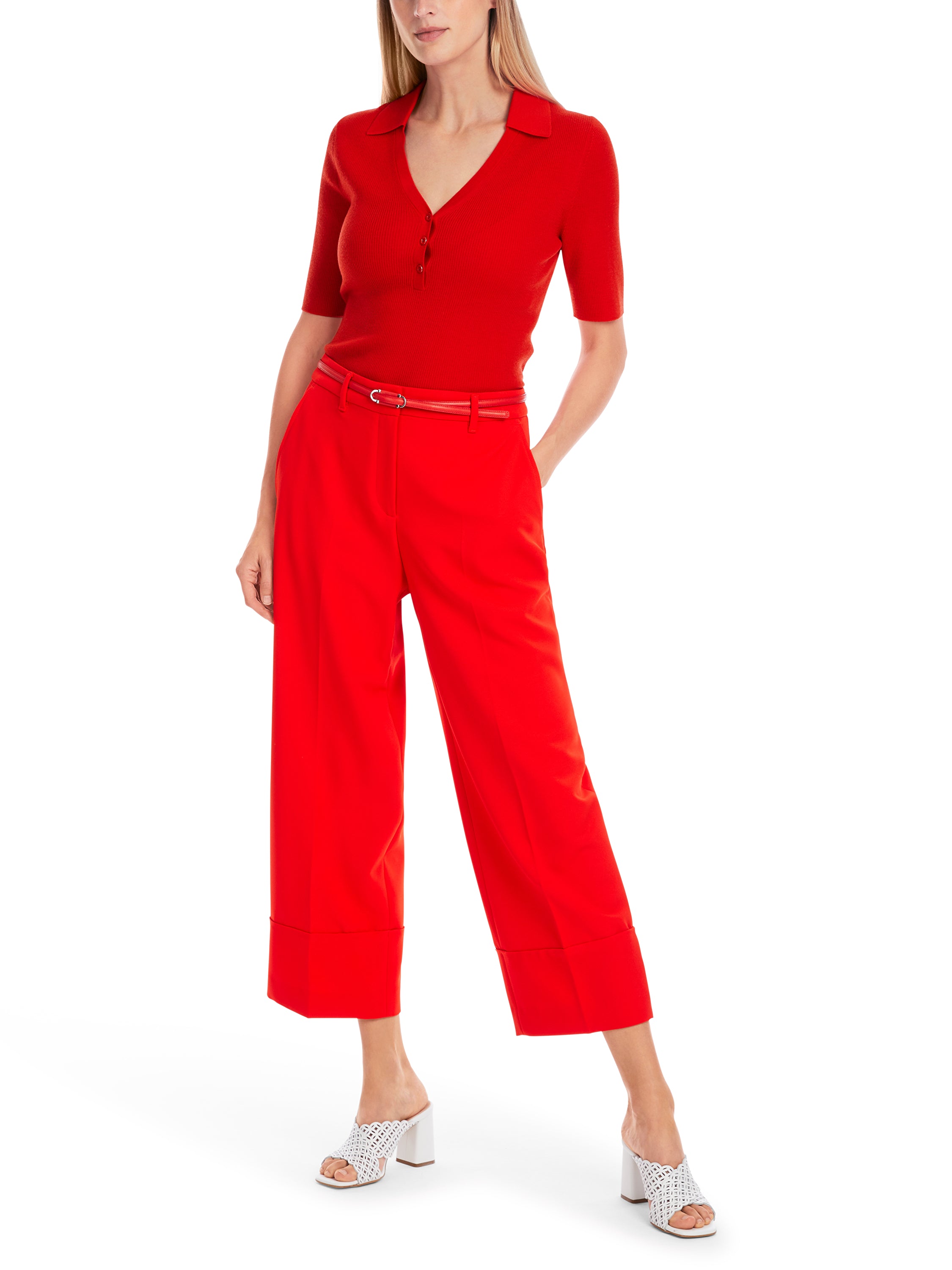 MarcCain Collections Polos Fire Red