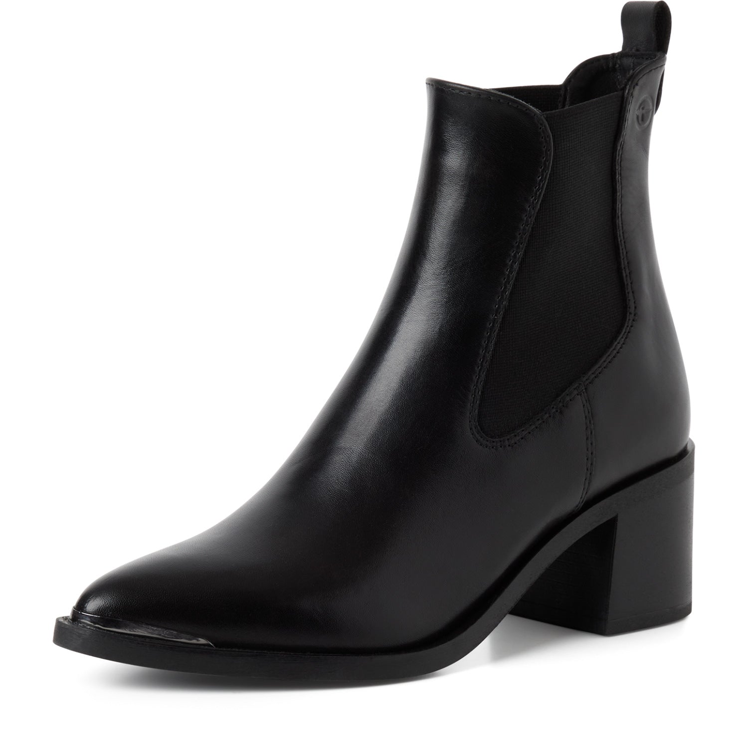 Stiefelette mit Blockabsatz
