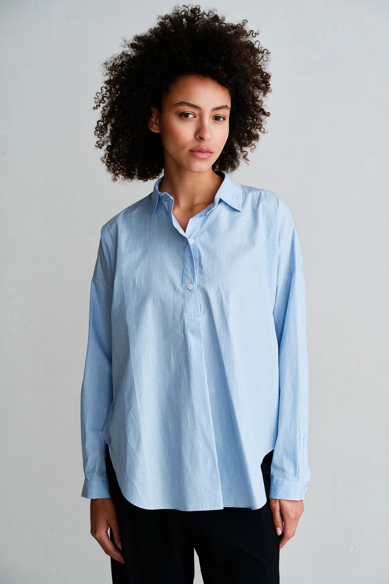 Bluse mit Streifen