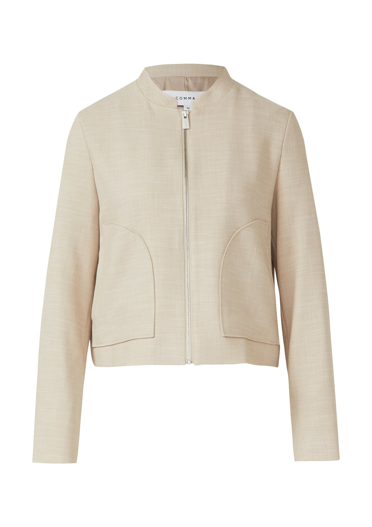 Comma Blouson Brown