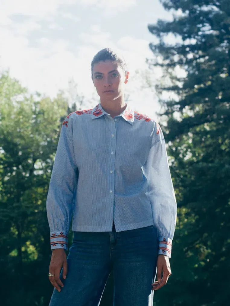 Mos Mosh Blusen Brunnera Blue