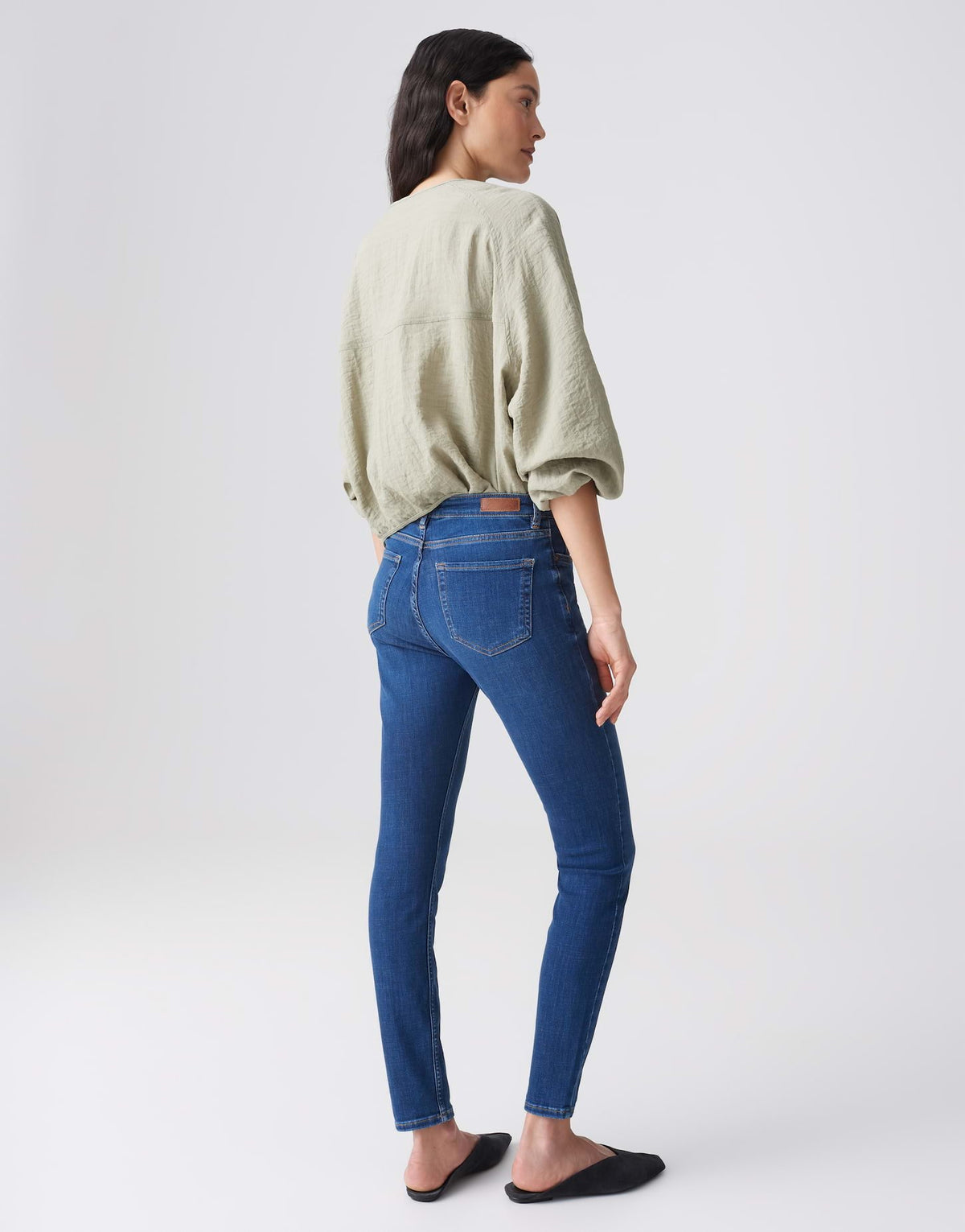 Opus Slim Fit Sterk Blauw