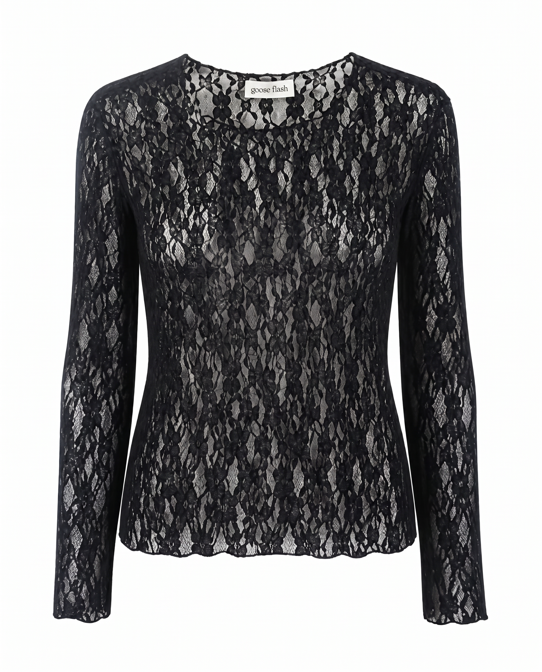 Longsleeve mit Spitze