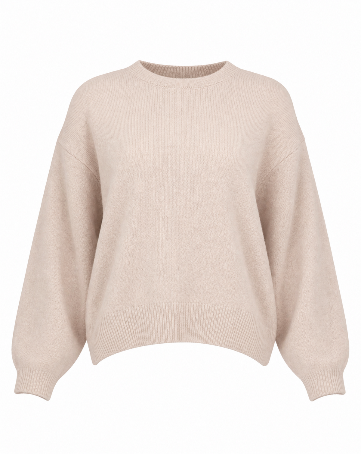 Goose Flash Strickpullover Beige
