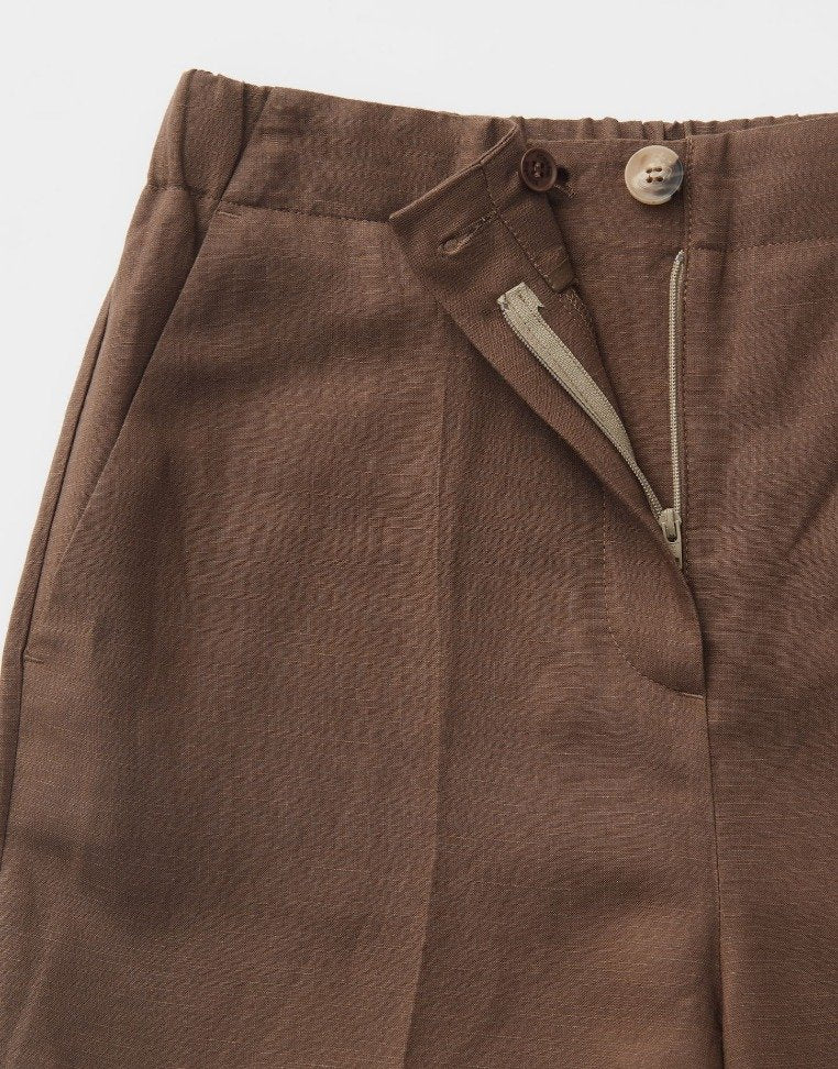 Culotte CELINO CROPPED LINEN