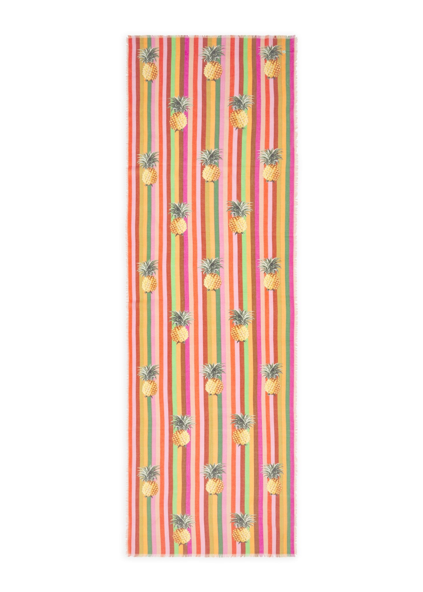 Schal mit Ananas-Motiven