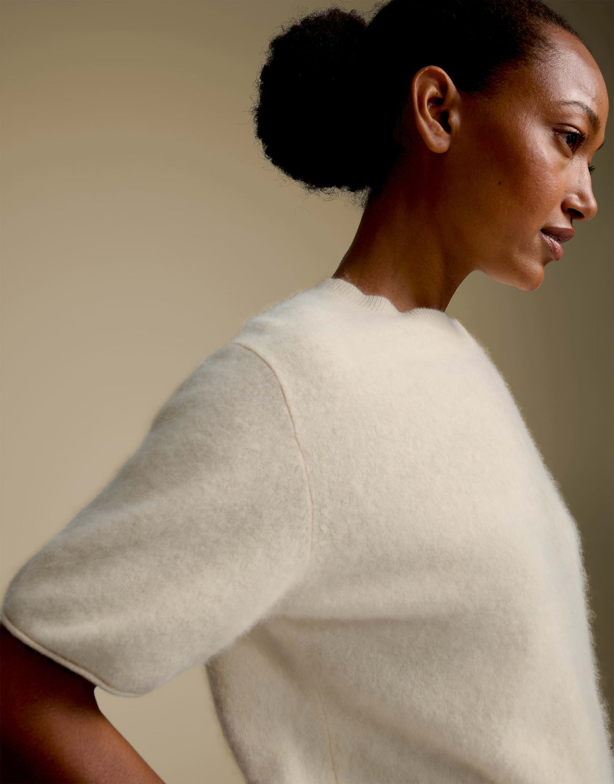 Kurzarmstrickpullover TIMIA