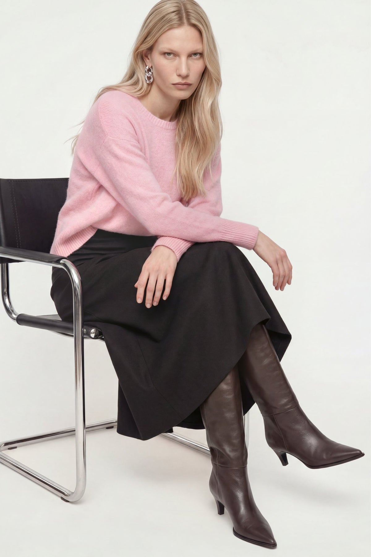 Strickpullover mit Alpaka