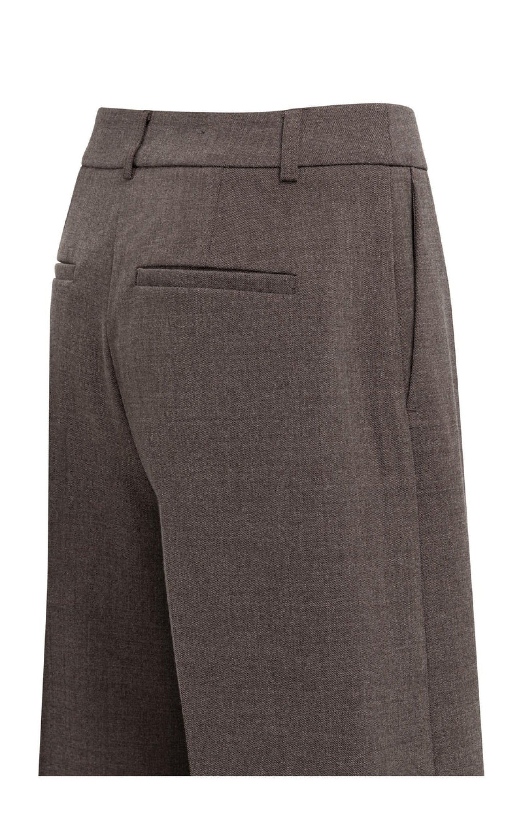 Bermudashorts mit Bundfalten