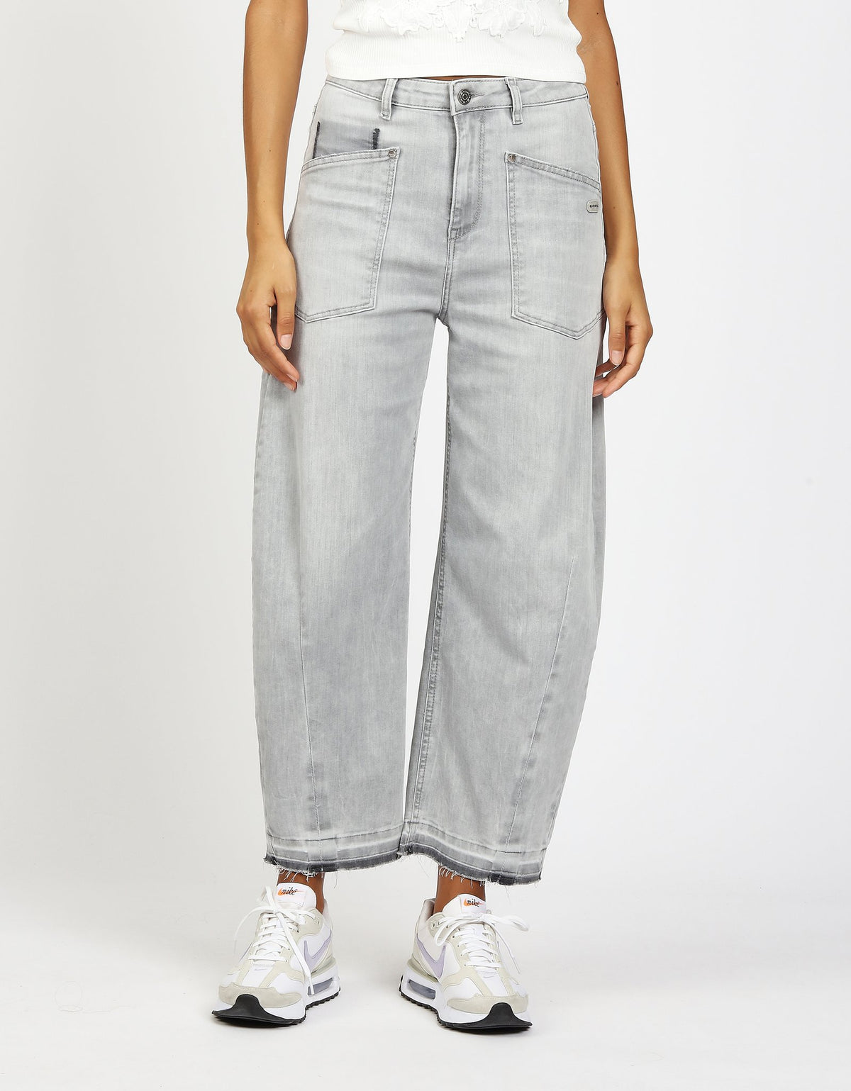 Gang O-Shape Light Grey Wash