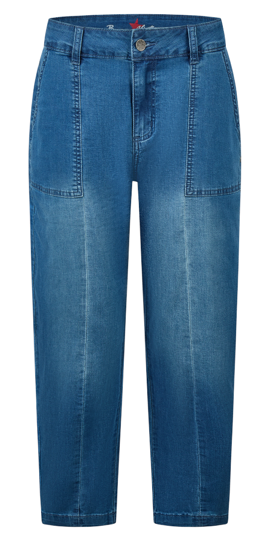 Buena Vista Wide Leg Stormy Denim