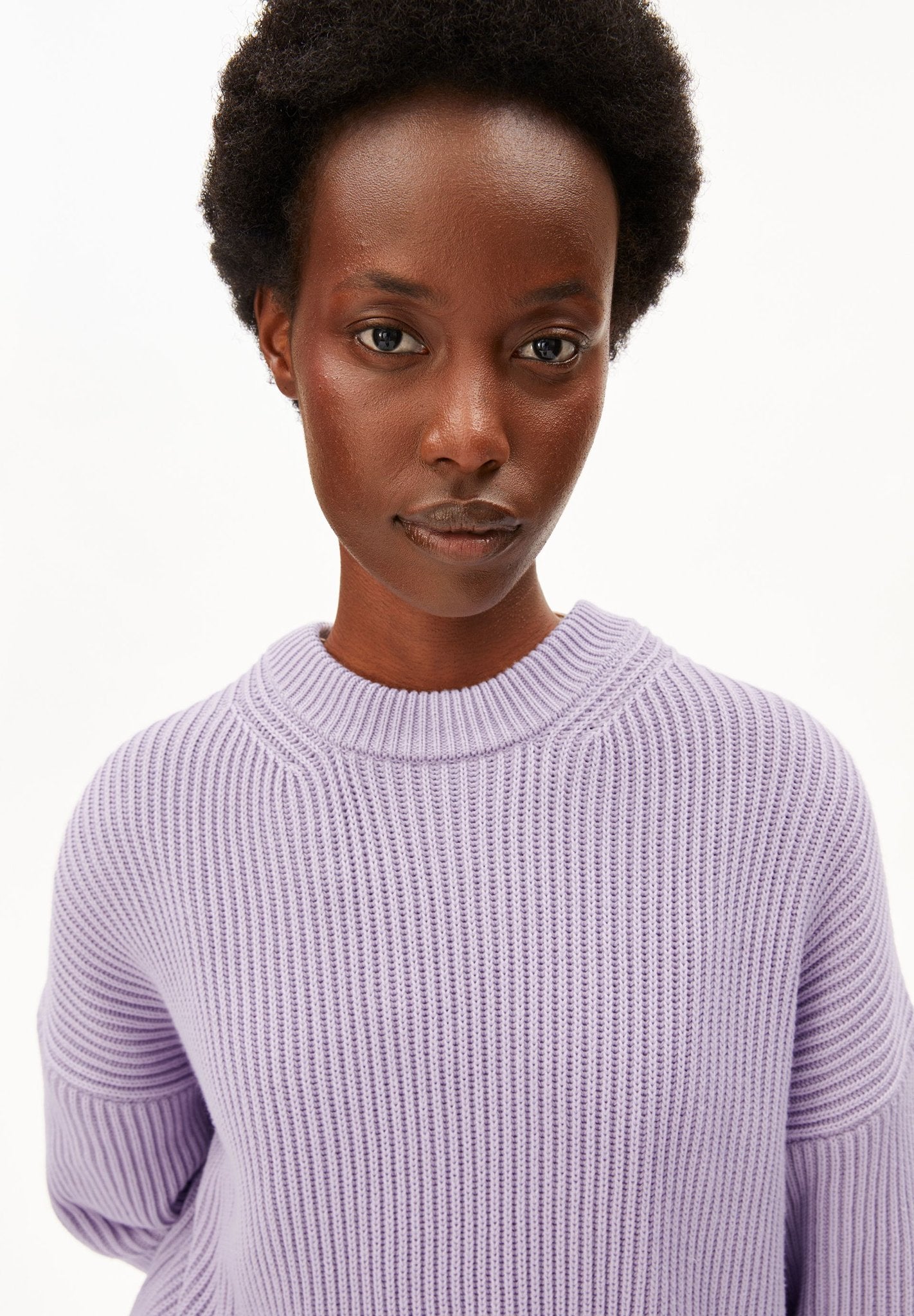 ARMEDANGELS Strickpullover Moonlit Lilac-Dark Moonlit Lilac