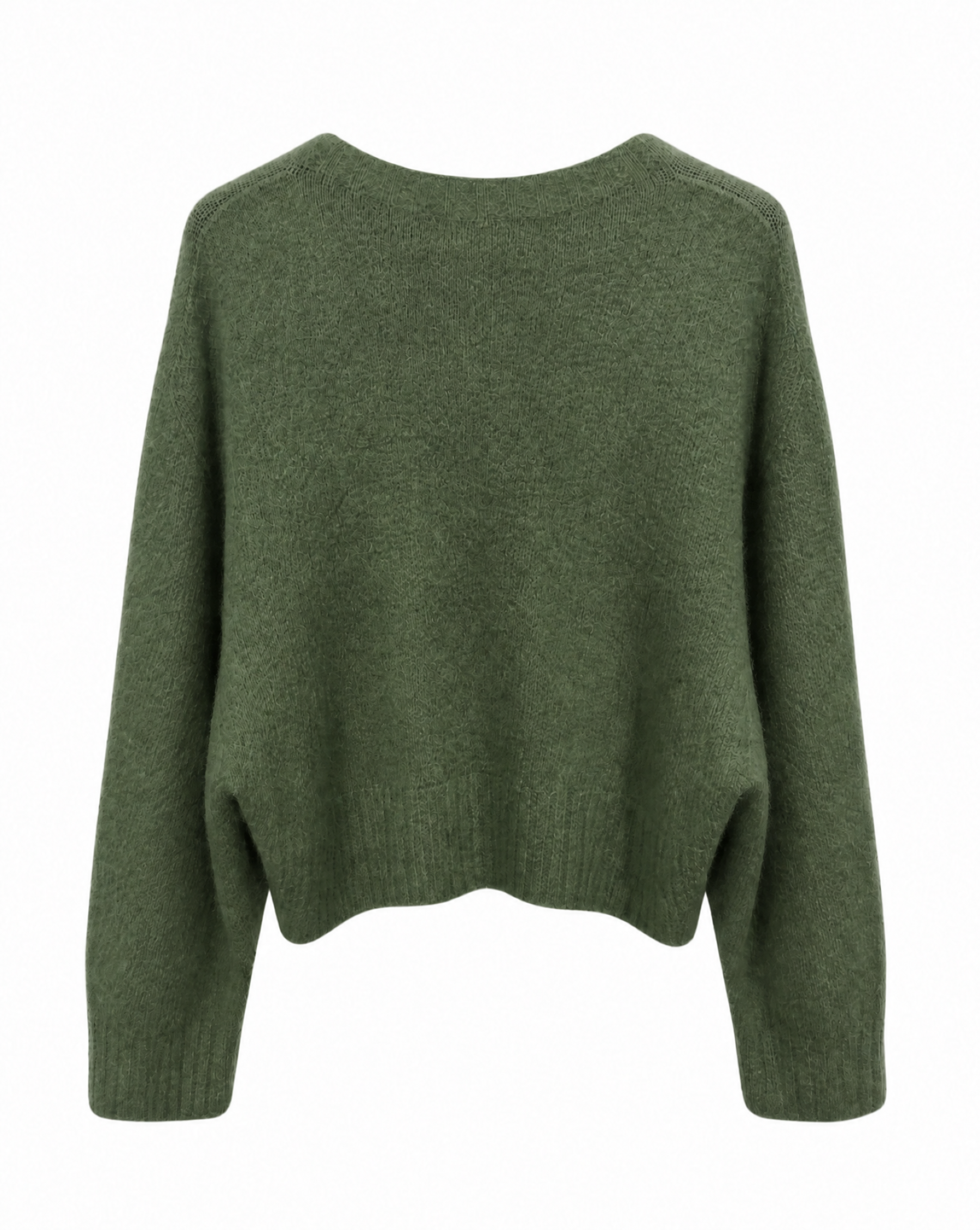 Strickpullover mit Rundhalsausschnitt