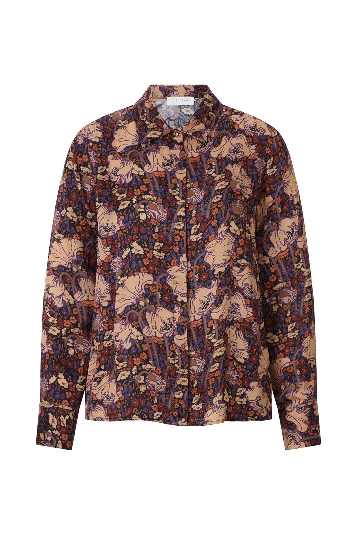 Bluse mit Blumenprint