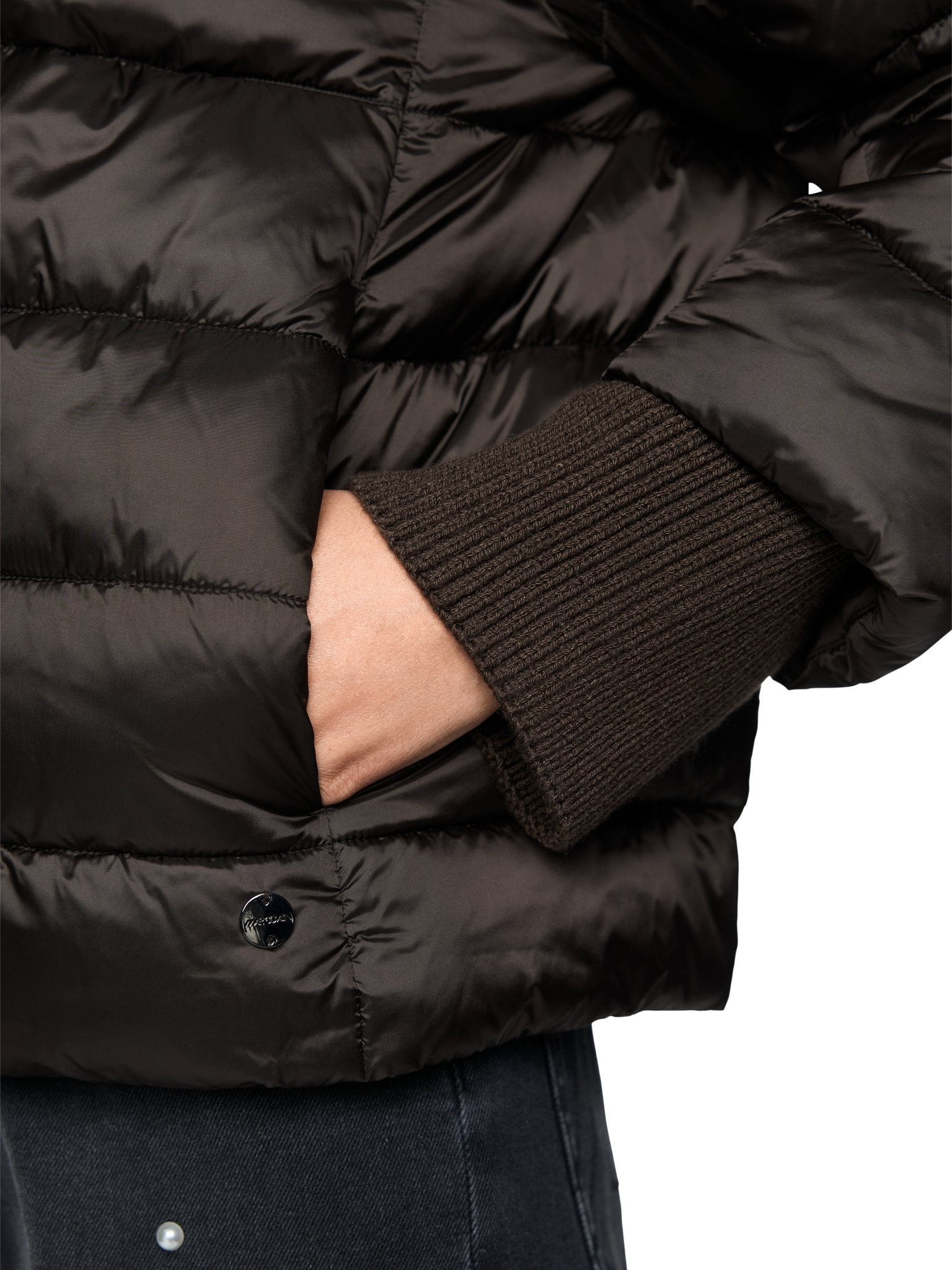 Steppjacke mit Stehkragen