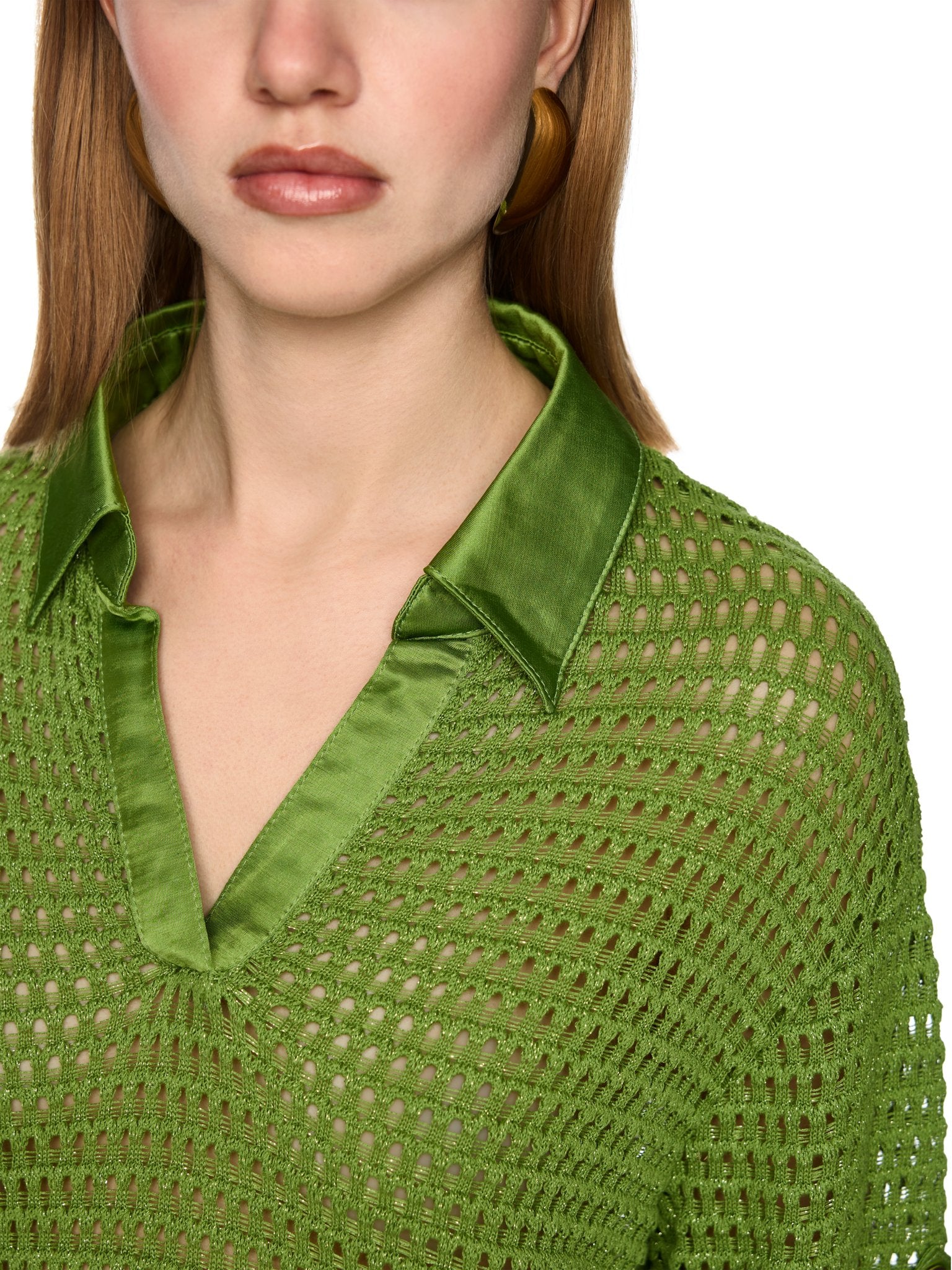 MarcCain Collections Strickpullover Garden Green